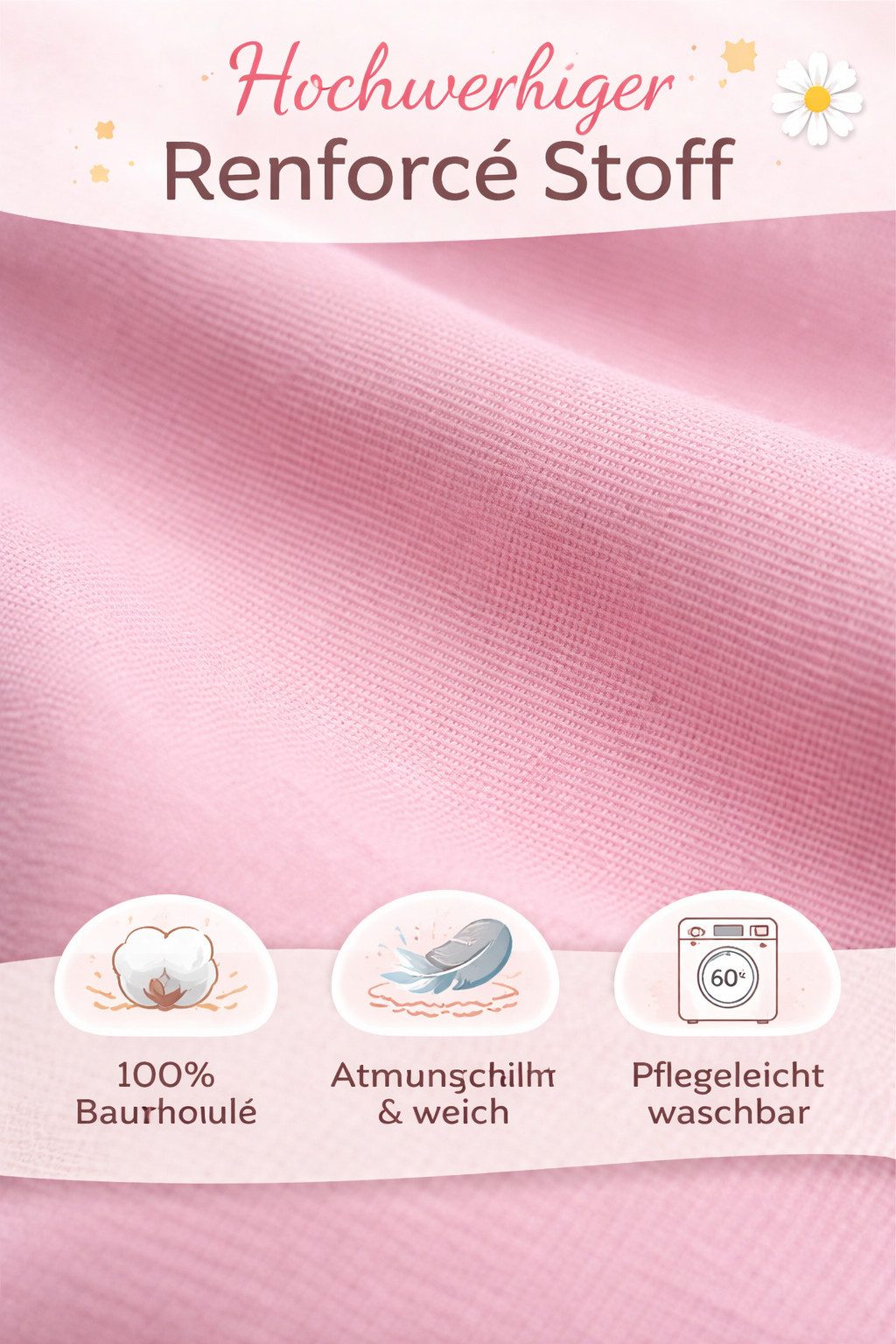 soma Kinderbettwäsche einhorn Unicorn 135x200 mädchen sale pink Traumland kuschelig weich, Renforcé, 2 teilig, Reißverschluss Wende Kind Freundin Träumen warm weiß Pferd Geschenke