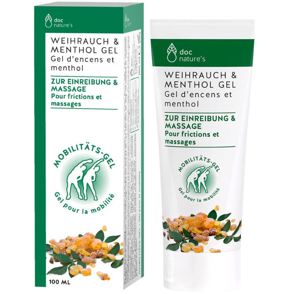 doc phytolabor Massageöl Weihrauch und Menthol - Mobilitäts-Gel 100ml