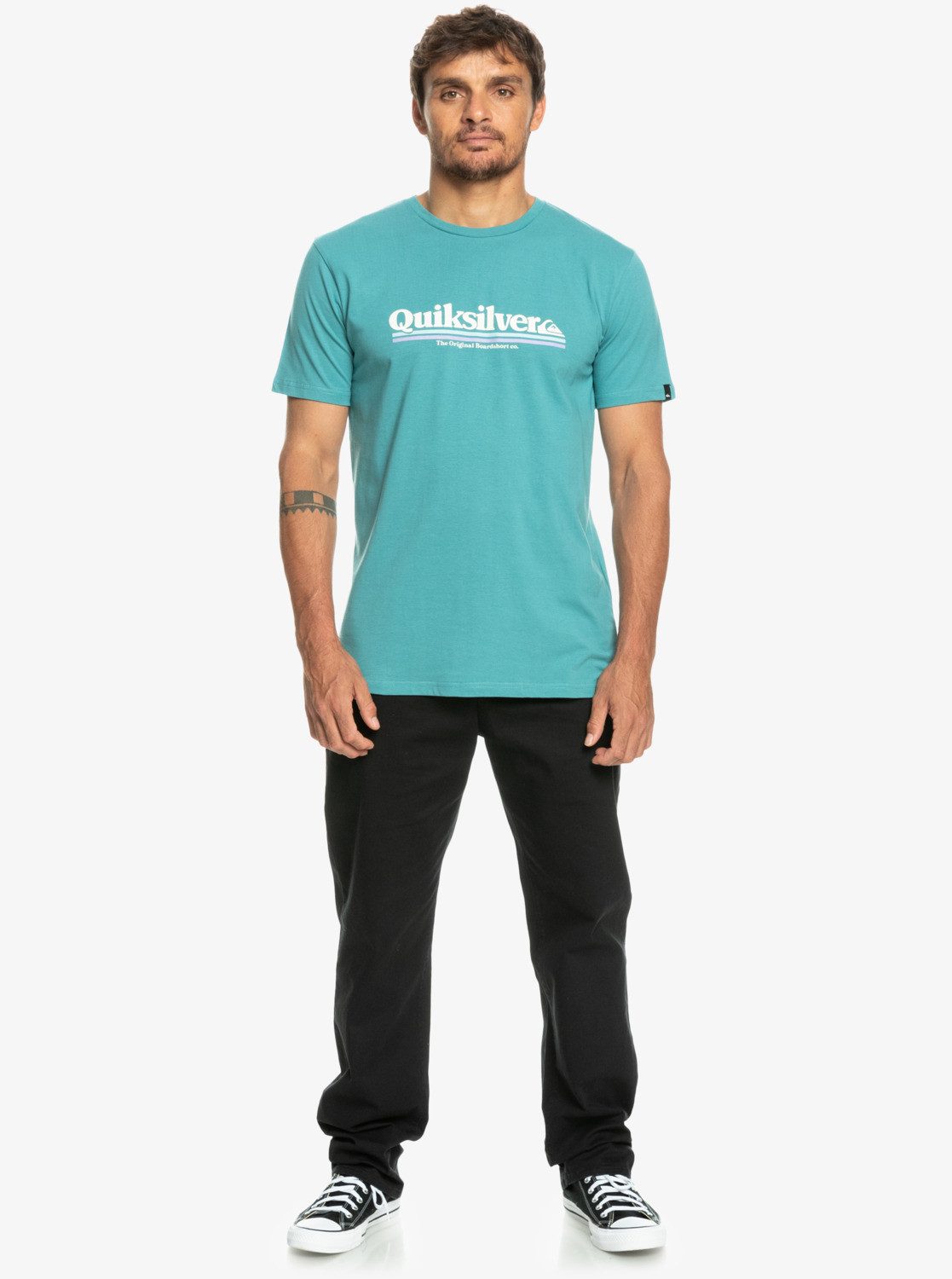 T-Shirt Between Lines Brittany The Quiksilver Blue