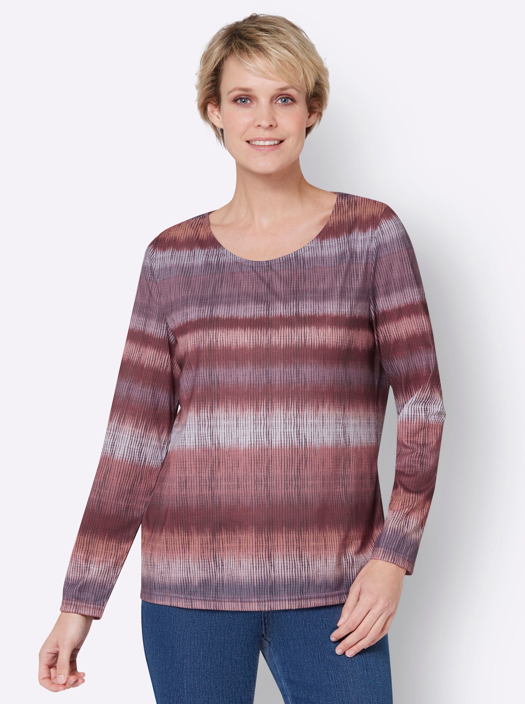 T-Shirt Langarm-Shirt Langarm