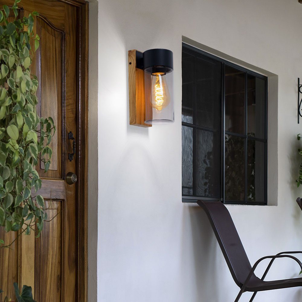 Wandlampe Fassadenleuchte Außenleuchte inklusive, nicht Terrassenlampe, Außen-Wandleuchte, Moderne Leuchtmittel etc-shop
