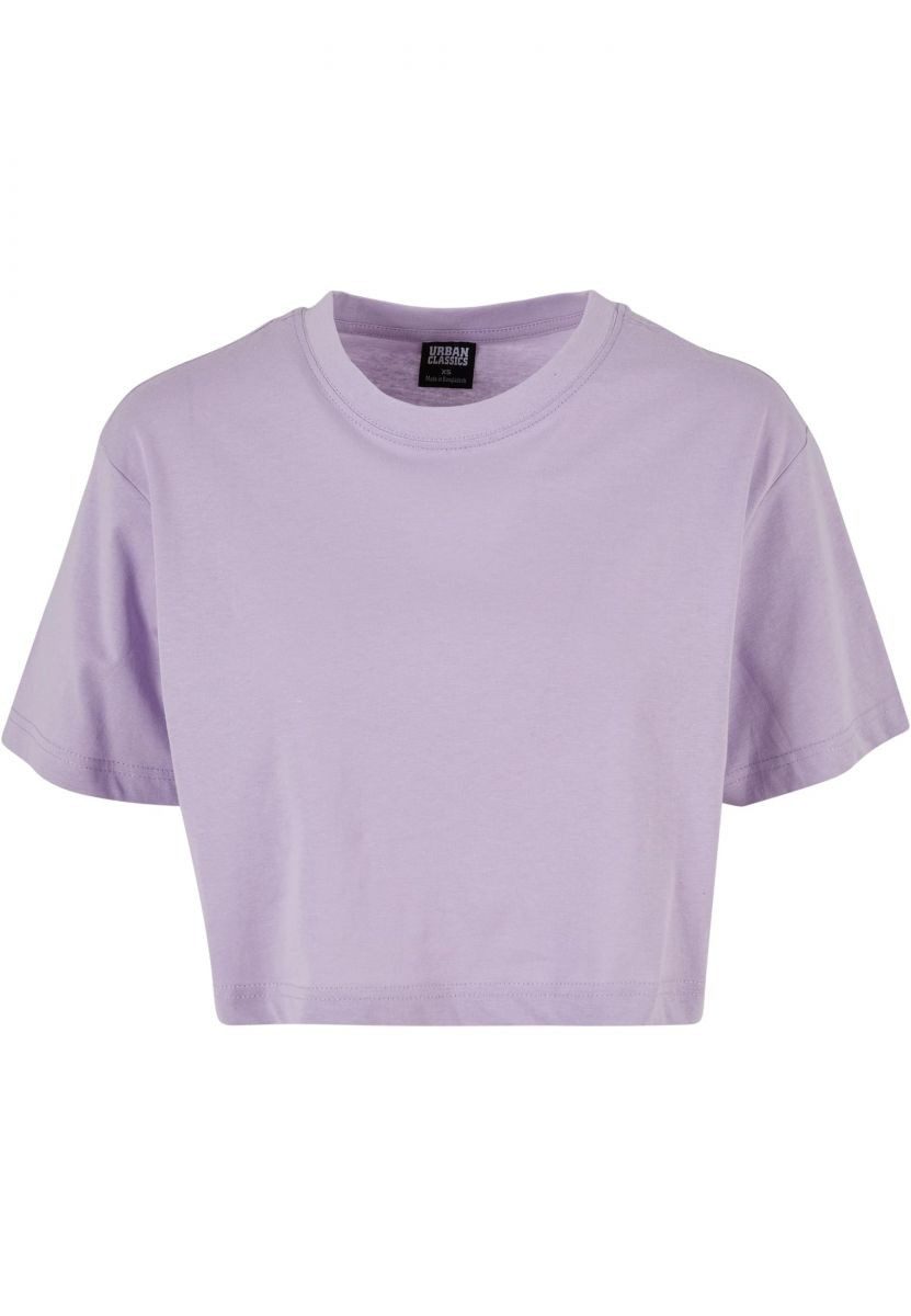 Rundhalsshirt Ladies Short Oversized Tee 2-Pack T-Shirt Damen