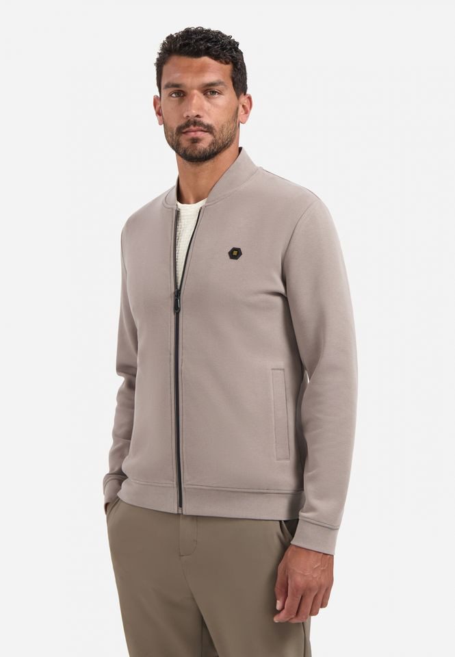 NO EXCESS Sweatjacke - strukturierte Sweatjacke günstig online kaufen