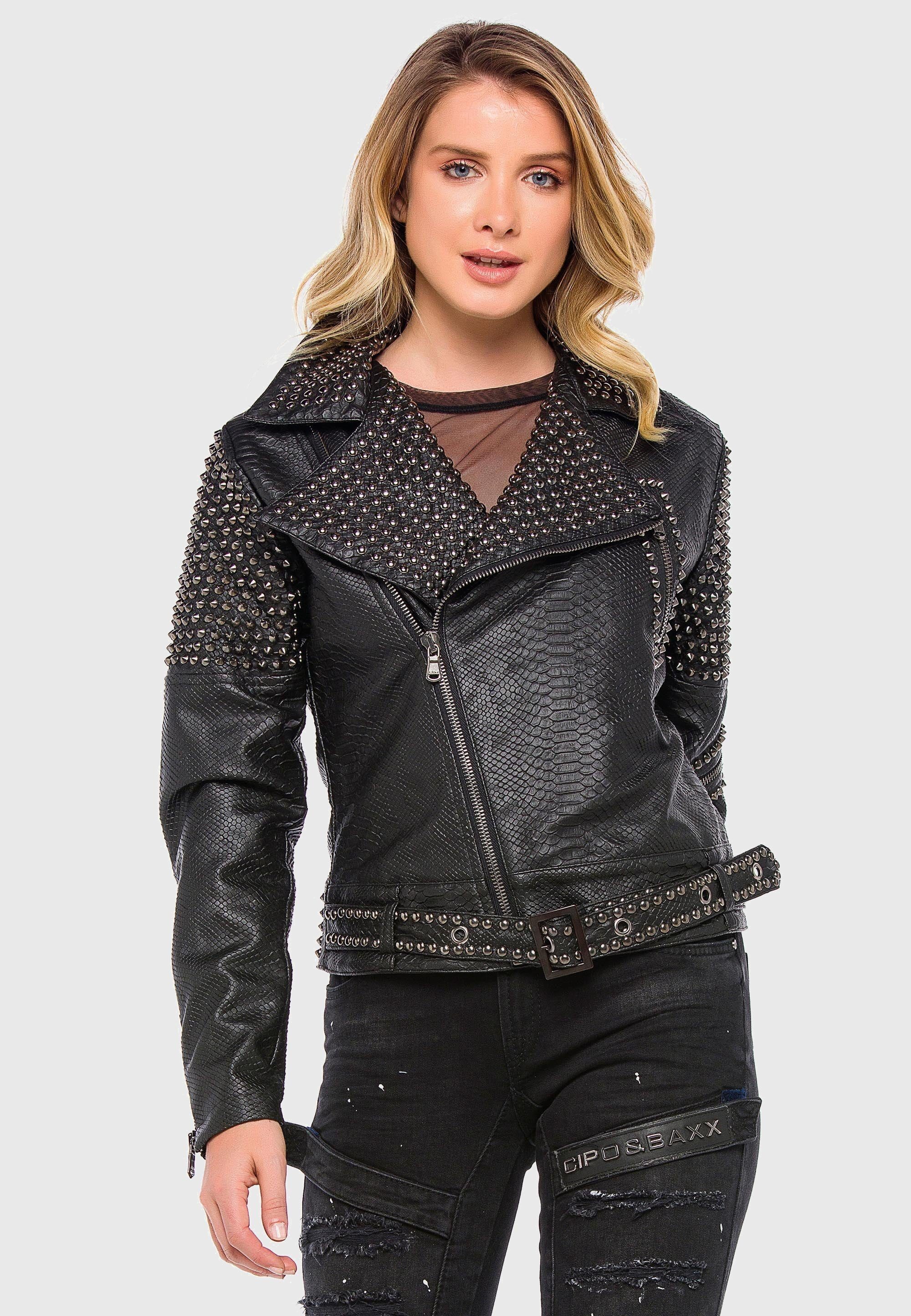 Cipo & Baxx Lederimitatjacke Jacken aus günstig online kaufen