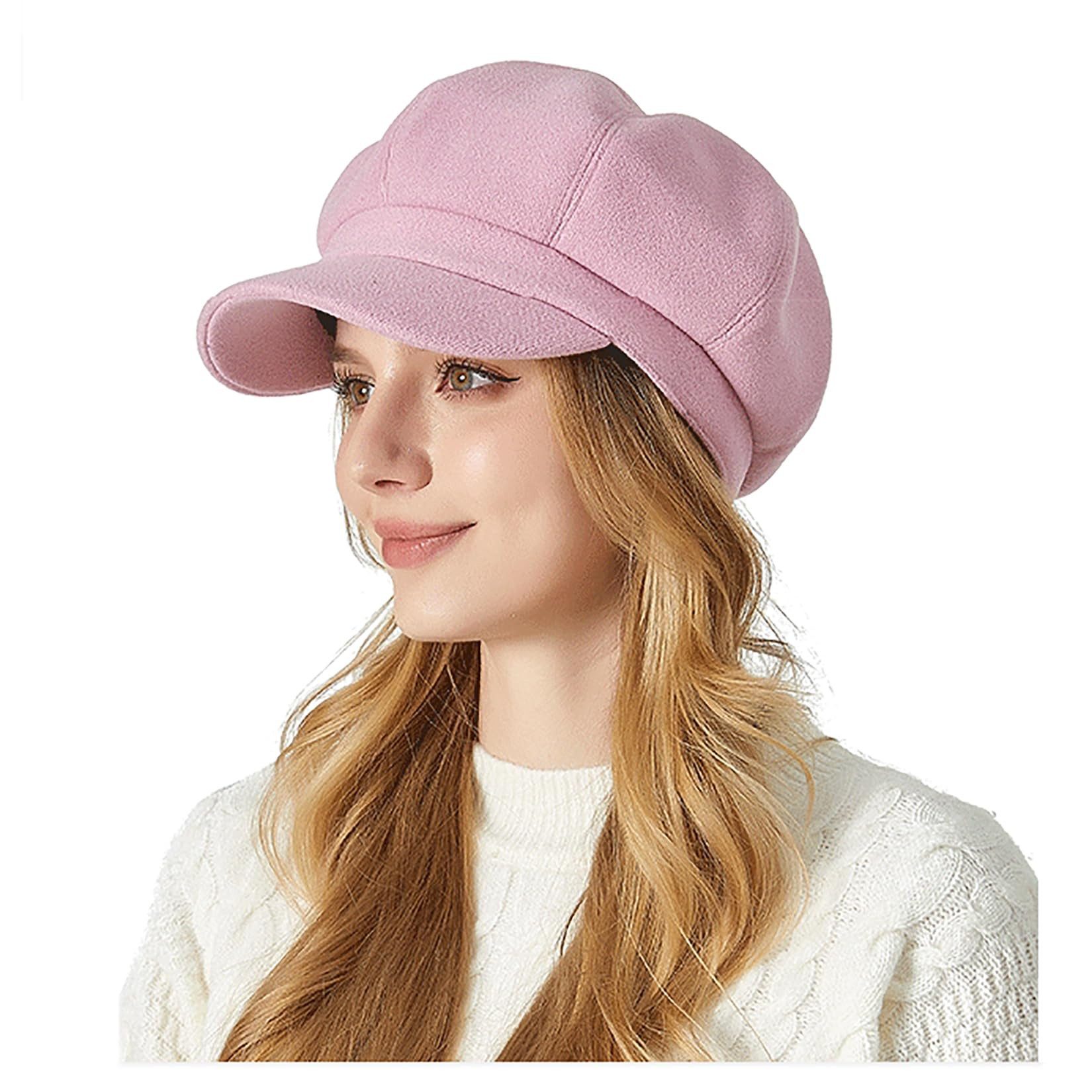 Coonoor Baskenmütze Schirmmütze Barett Cap Ballonmütze mit Visier für Vier günstig online kaufen