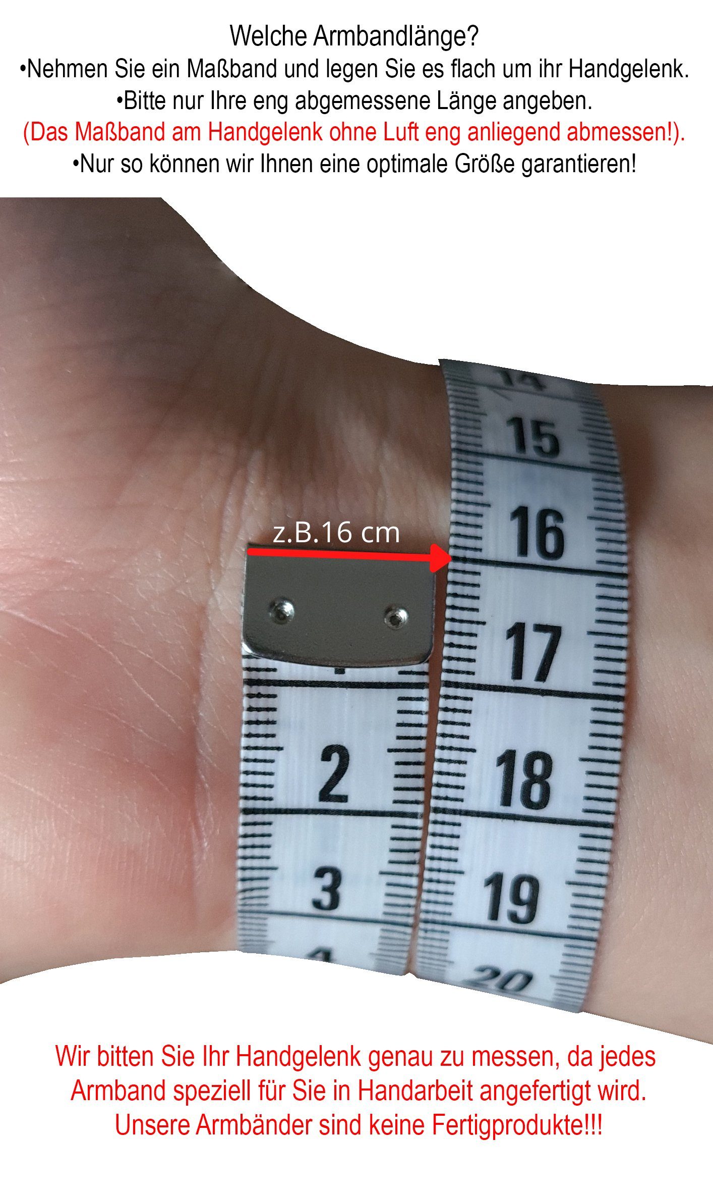 NAHLE Armband Tibet Achat 8mm reißfestes - Garantie in mit Perlenarmband Band, Germany Naturstein made (1-tlg), elastisches