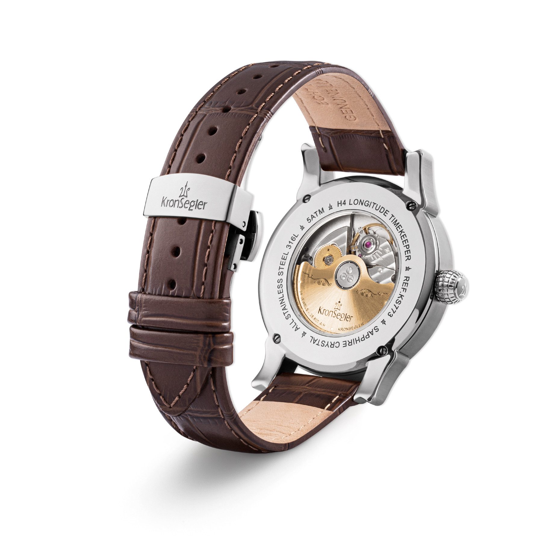 Kronsegler Automatikuhr H4 Longitude Timekeeper Herrenuhr günstig online kaufen