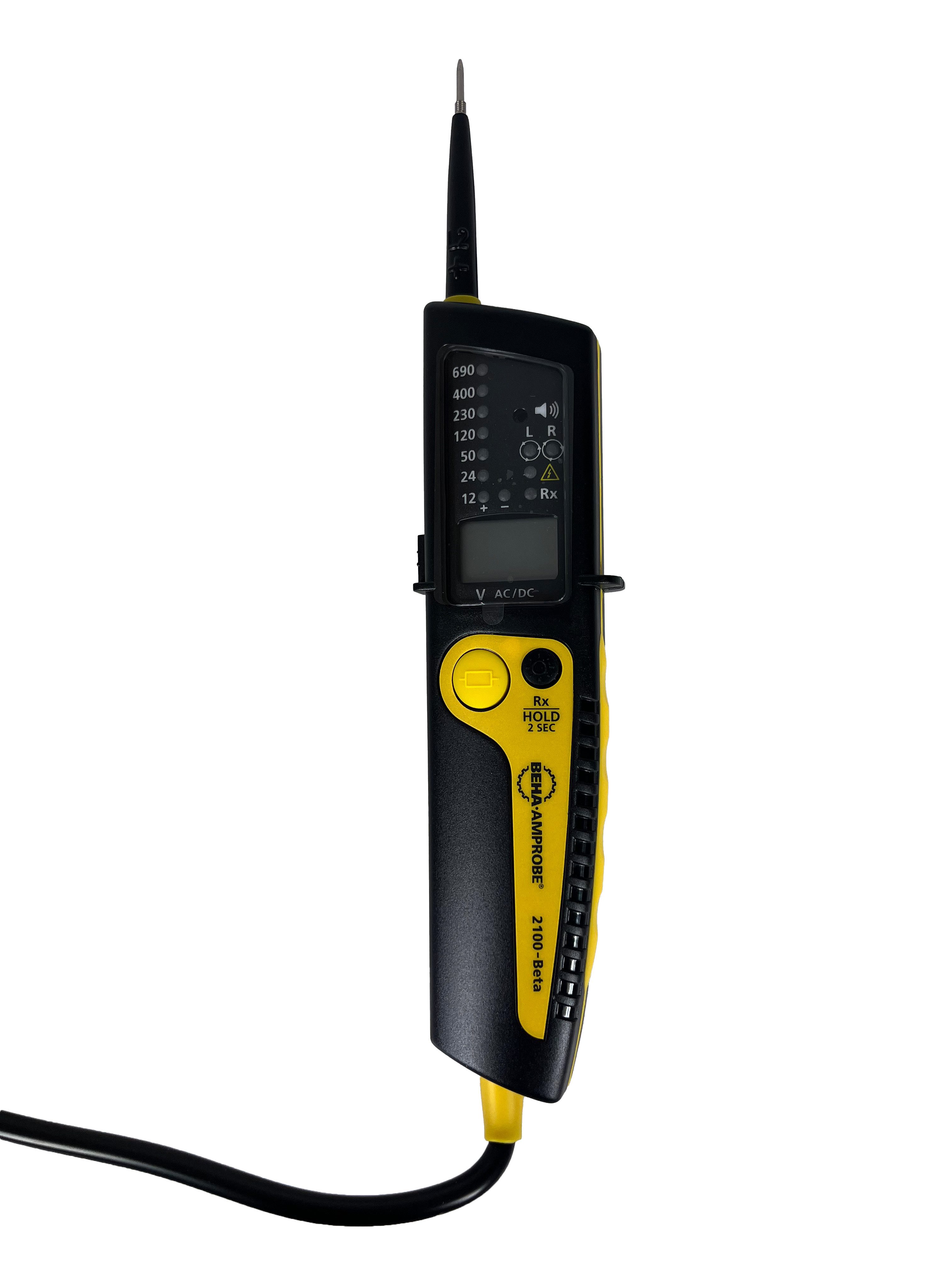 Beha Amprobe Spannungsprüfer 2100 BETA, mit Durchgangsprüfung und Drehfeldrichtungsanzeige