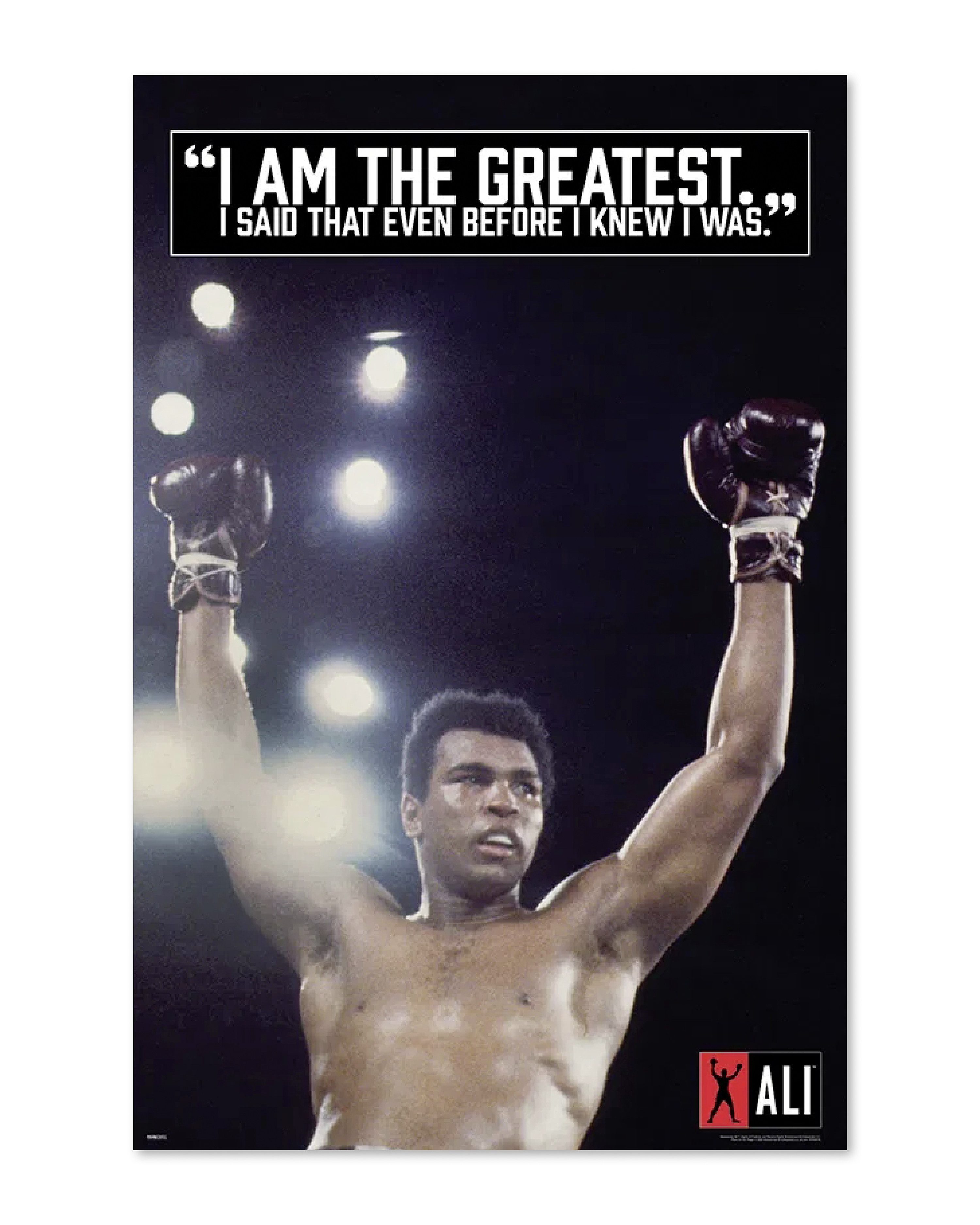 PYRAMID Poster Muhammad Ali Poster I Am The Greatest 61 x 91,5 cm