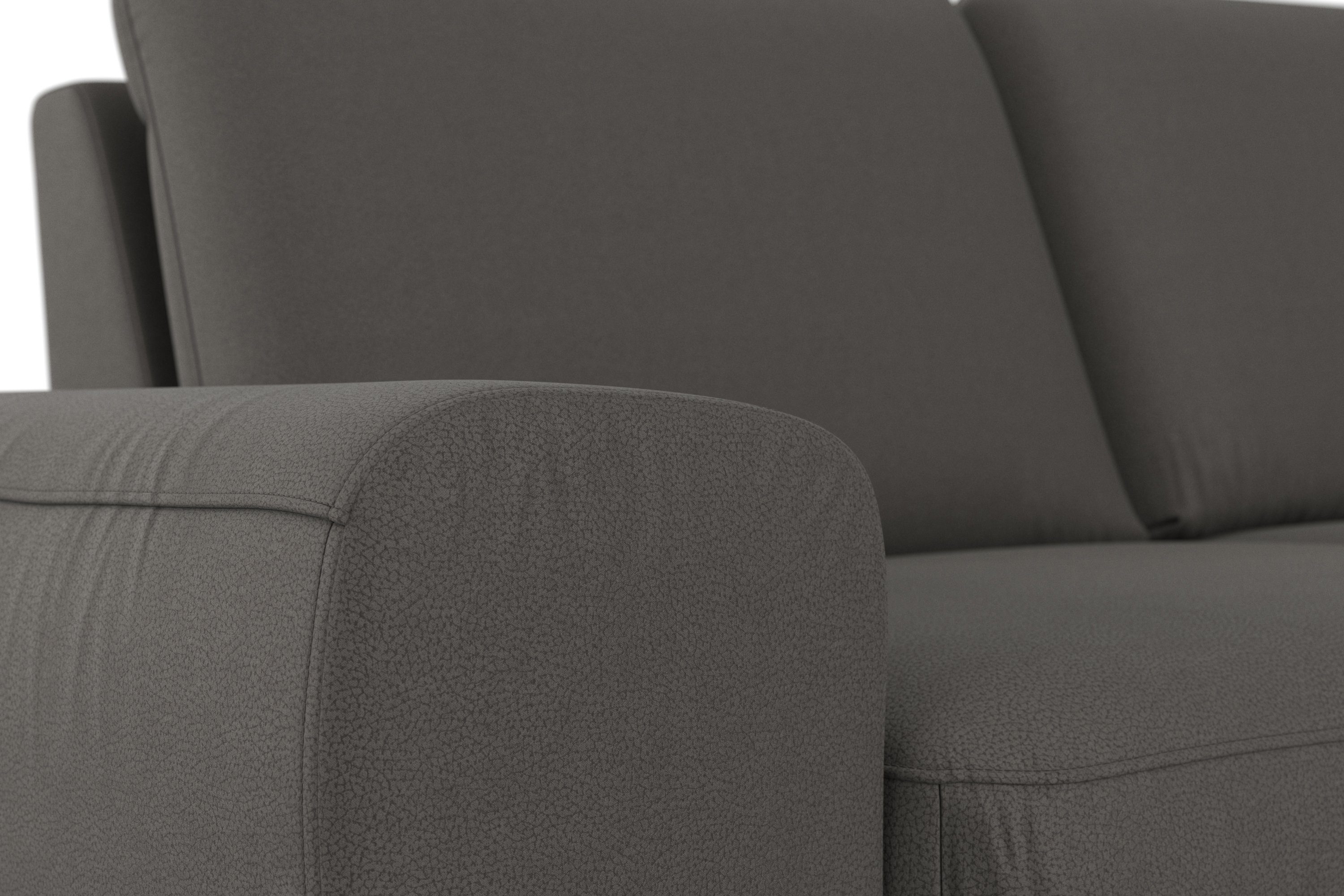 Federkern, Sitzhöhe inklusive Sitztiefenverstellung Cinturo, 45 und cm sit&more Ecksofa