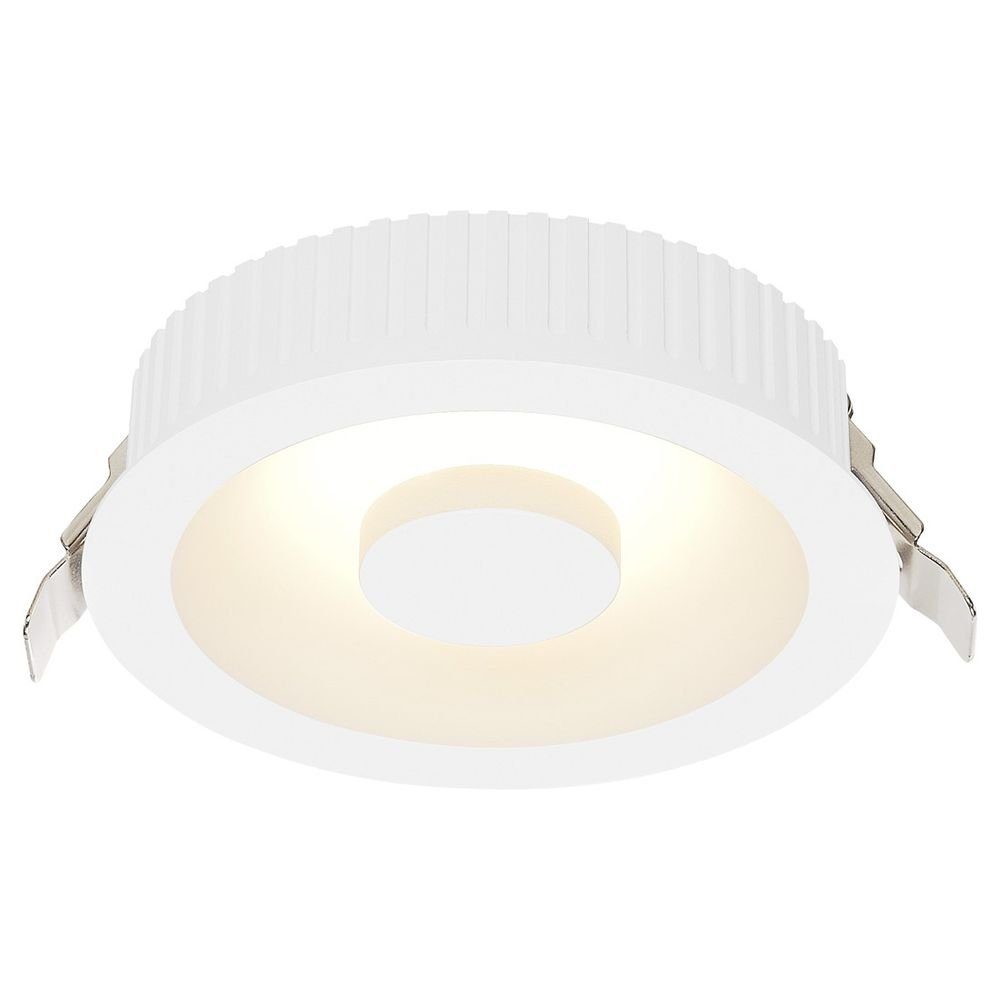 SLV LED keine fest Ø mm, Einbauleuchte warmweiss, 140 Einbauleuchte, LED, Occuldas LED, enthalten: Leuchtmittel Ja, Einbauleuchte Angabe, verbaut, Einbaustrahler, weiß, dimmbar