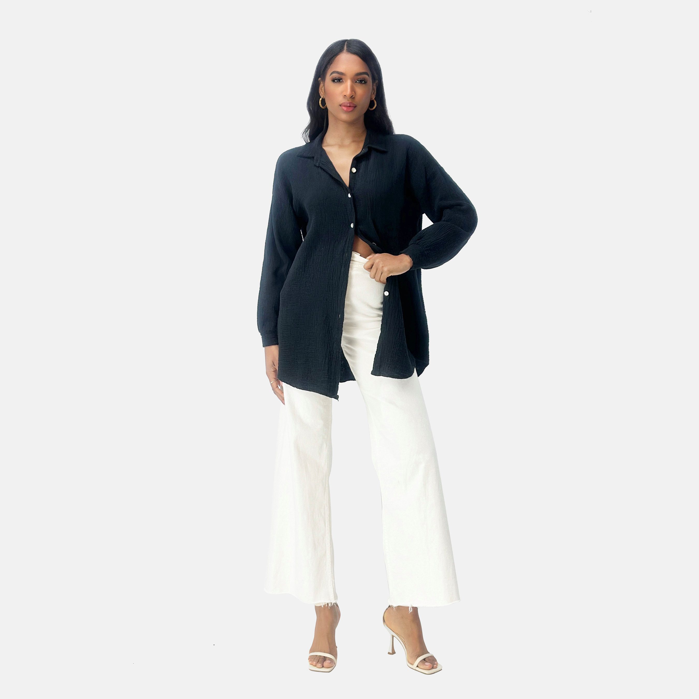 Elara Klassische Bluse Elara Damen Oberteil günstig online kaufen