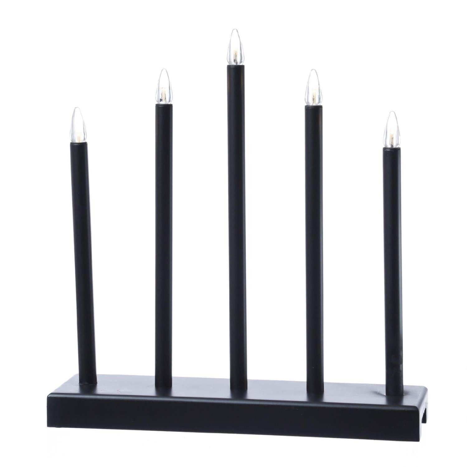 MARELIDA LED Fensterleuchter Holy Deko Weihnachsbeleuchtung 5flammig H: 40c günstig online kaufen