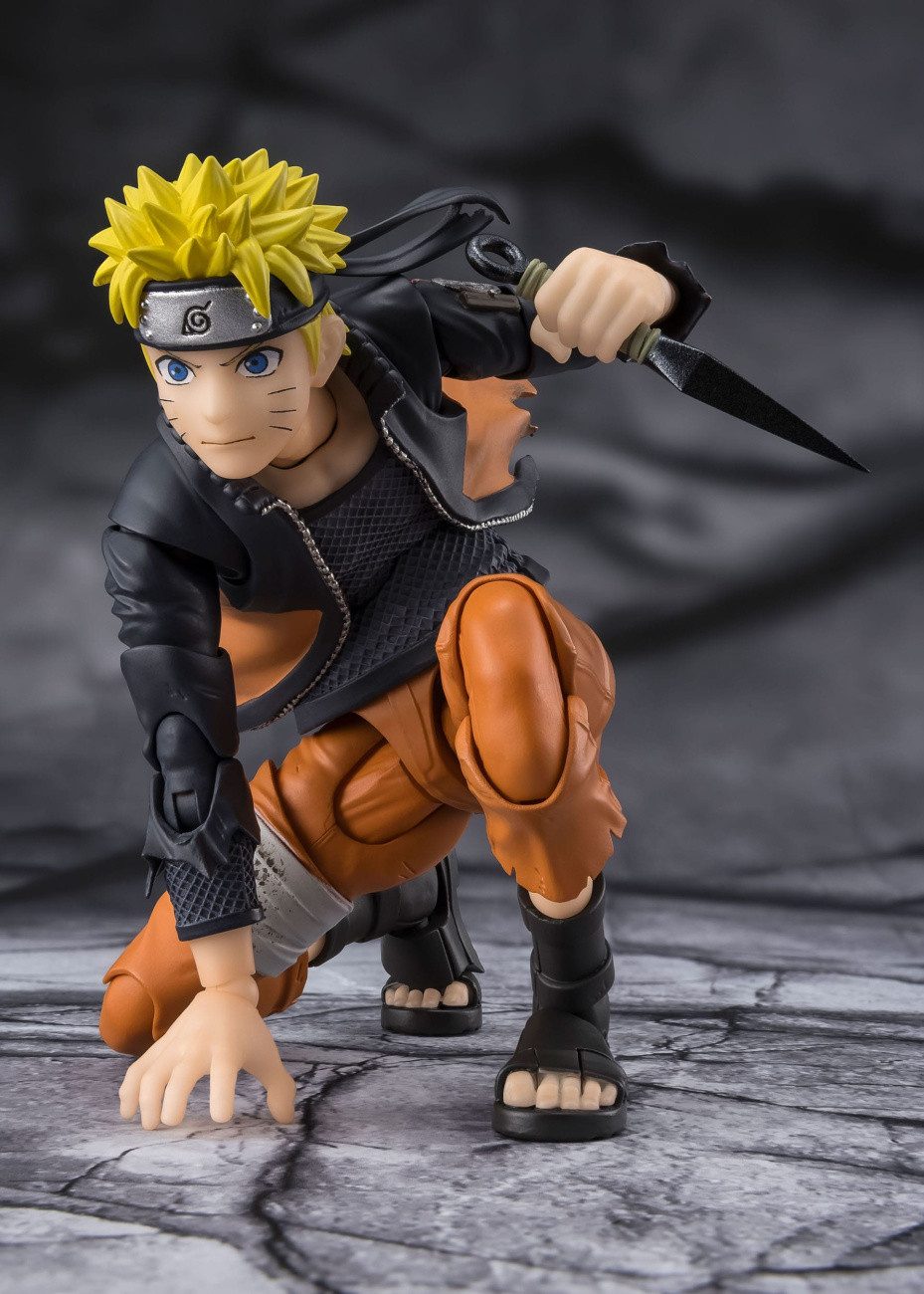 Bandai Tamashii Nations Actionfigur Naruto S.H.Figuarts Actionfigur Naruto Uzomaki The Power To Unite 15 c