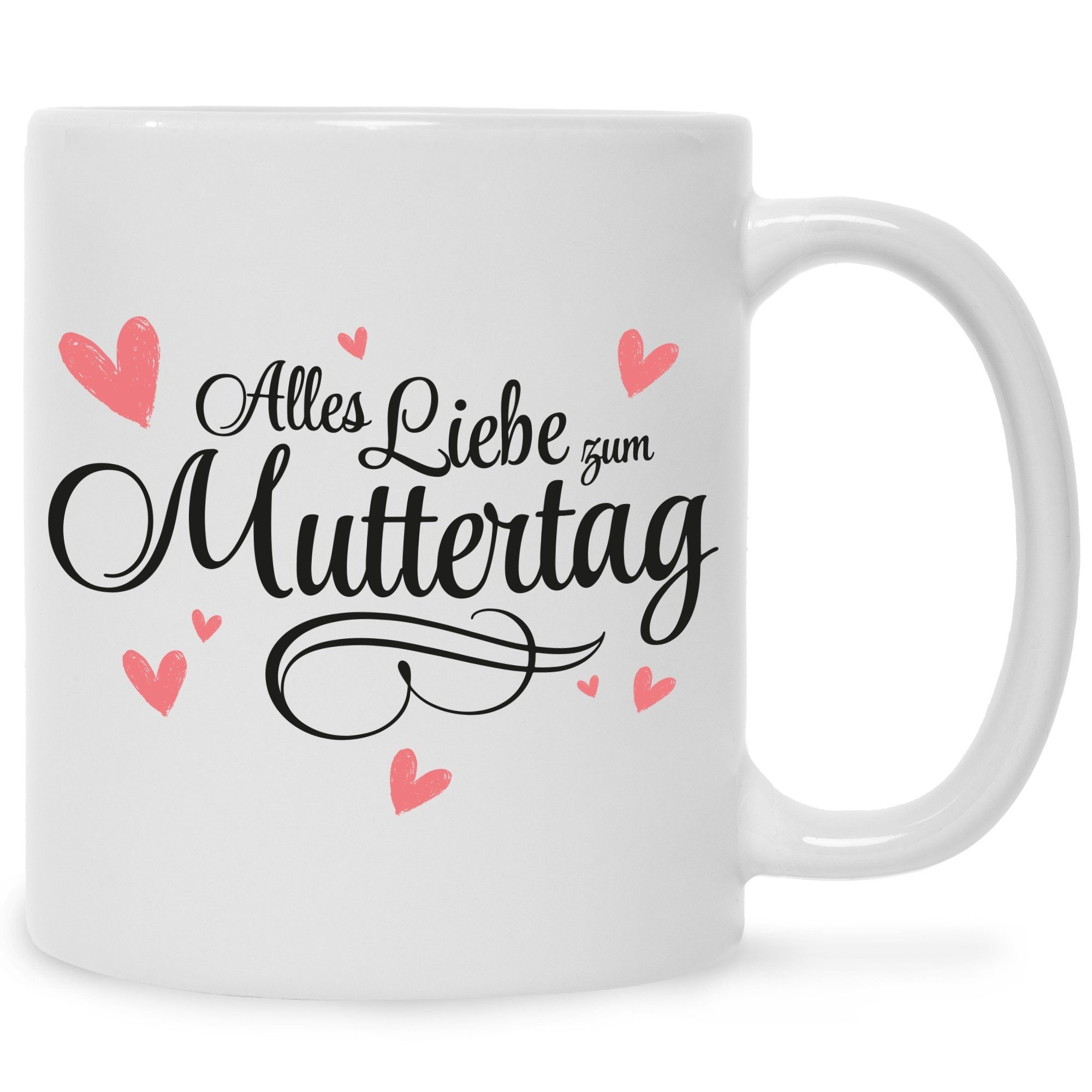 Weiß Valentinstag für - Sie - Muttertag Mama Geburtstag Bedruckte - Geschenk Geschenke GRAVURZEILE zum Muttertag Spruch für - mit Frauen für Tasse Tasse Herzliche Weihnachten