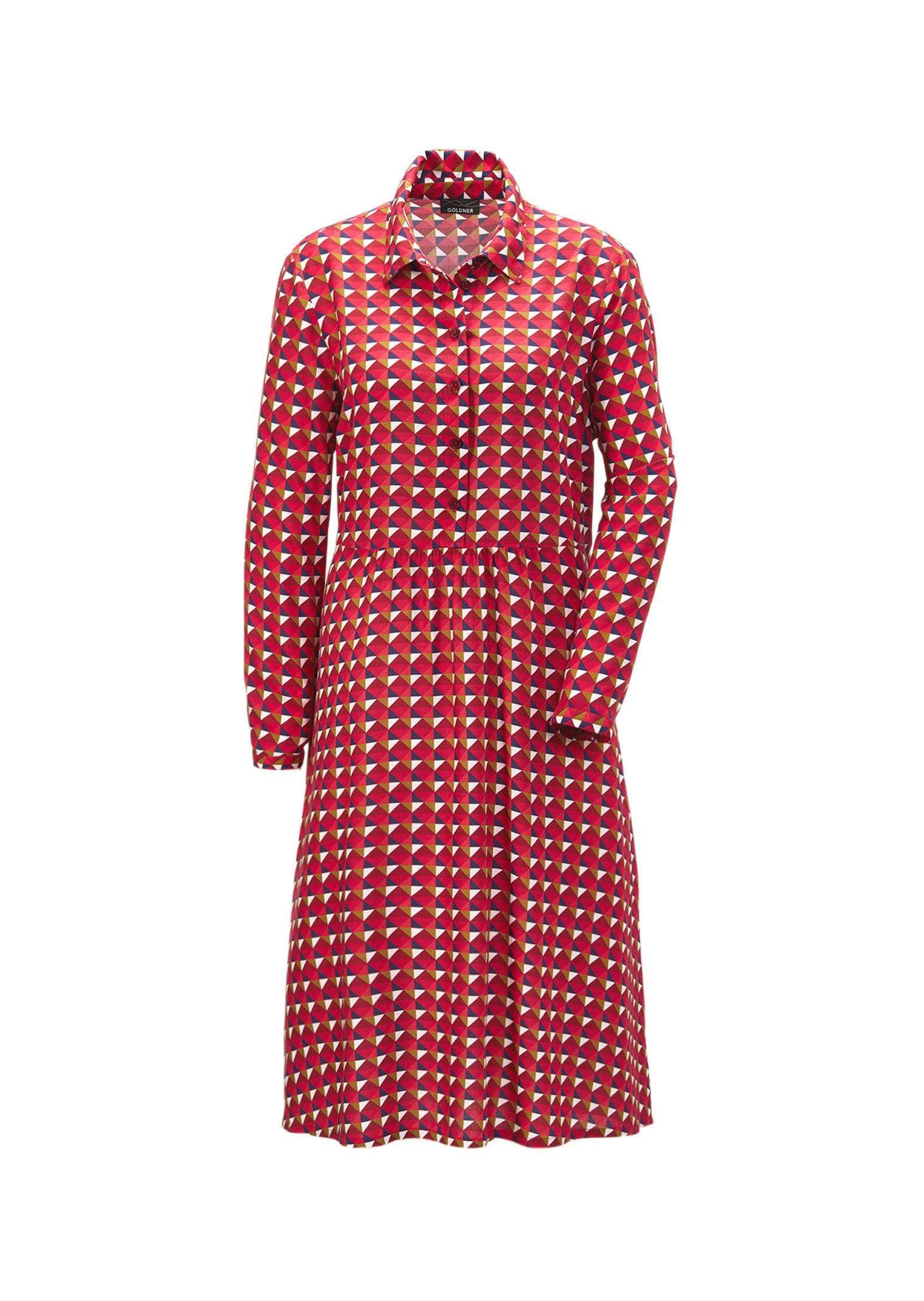 GOLDNER Druckkleid Bequemes Freizeitkleid in modischem günstig online kaufen
