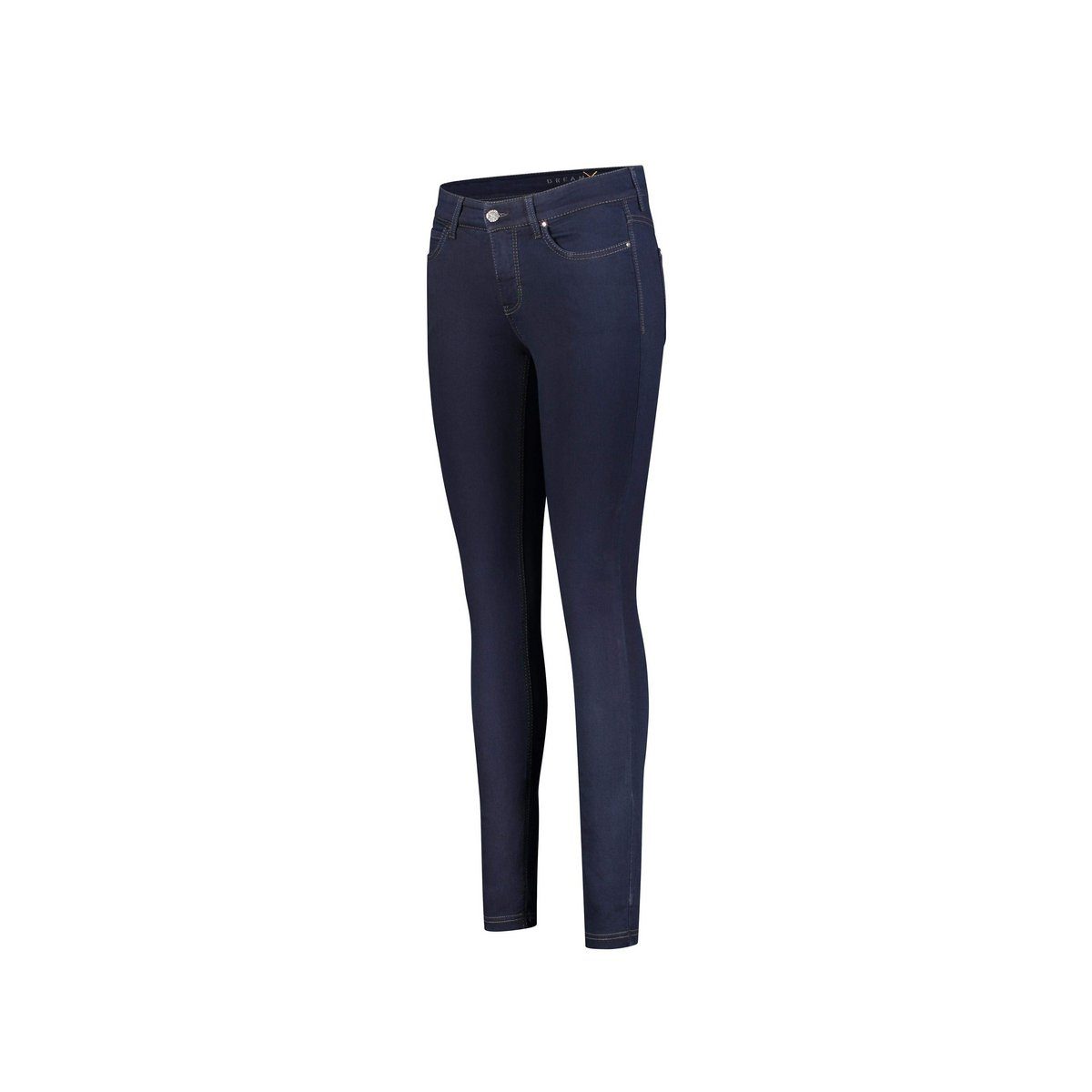 blau MAC 5-Pocket-Jeans (1-tlg)