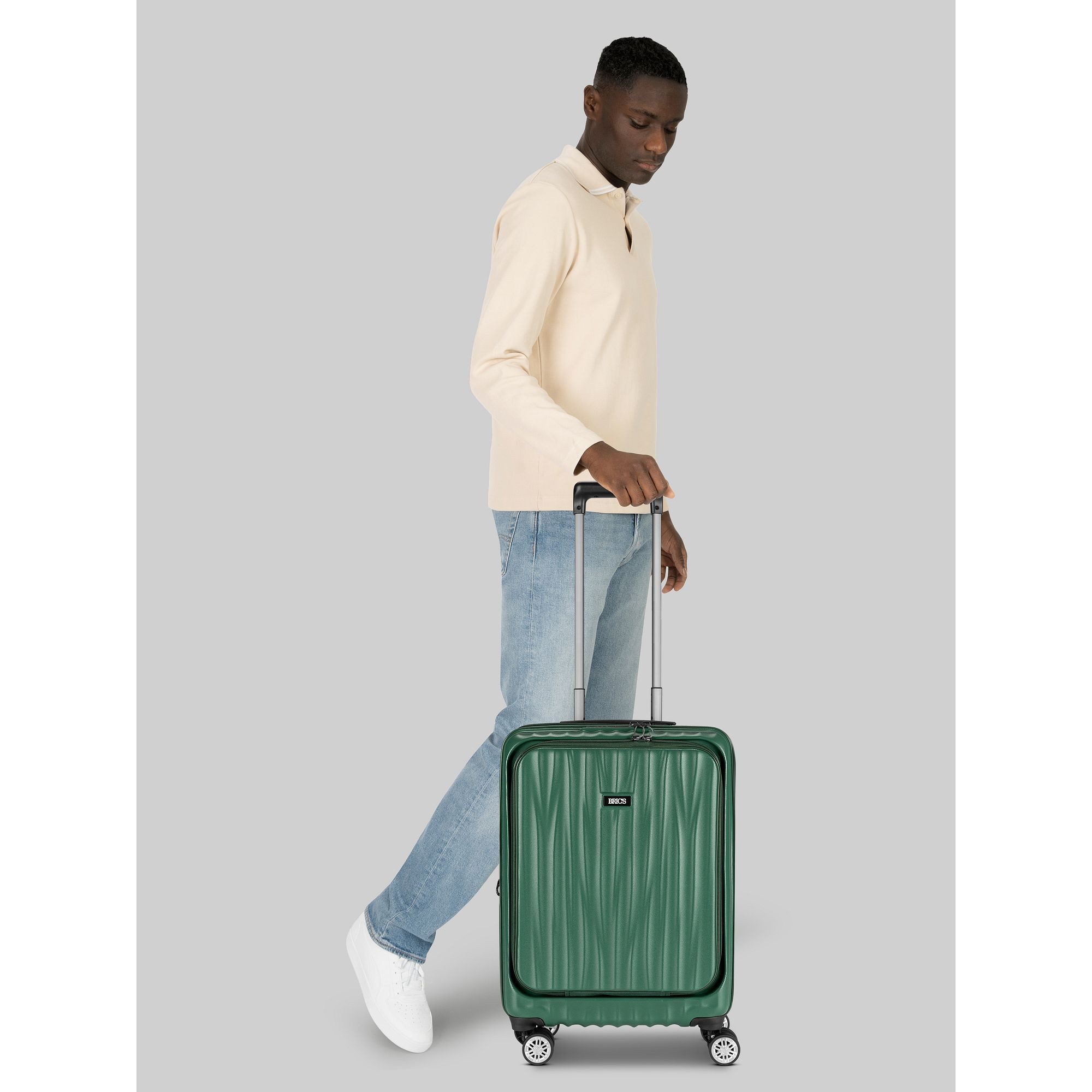 Bric's Handgepäck-Trolley Cervia 2.0, 4 Rollen, Polypropylen günstig online kaufen