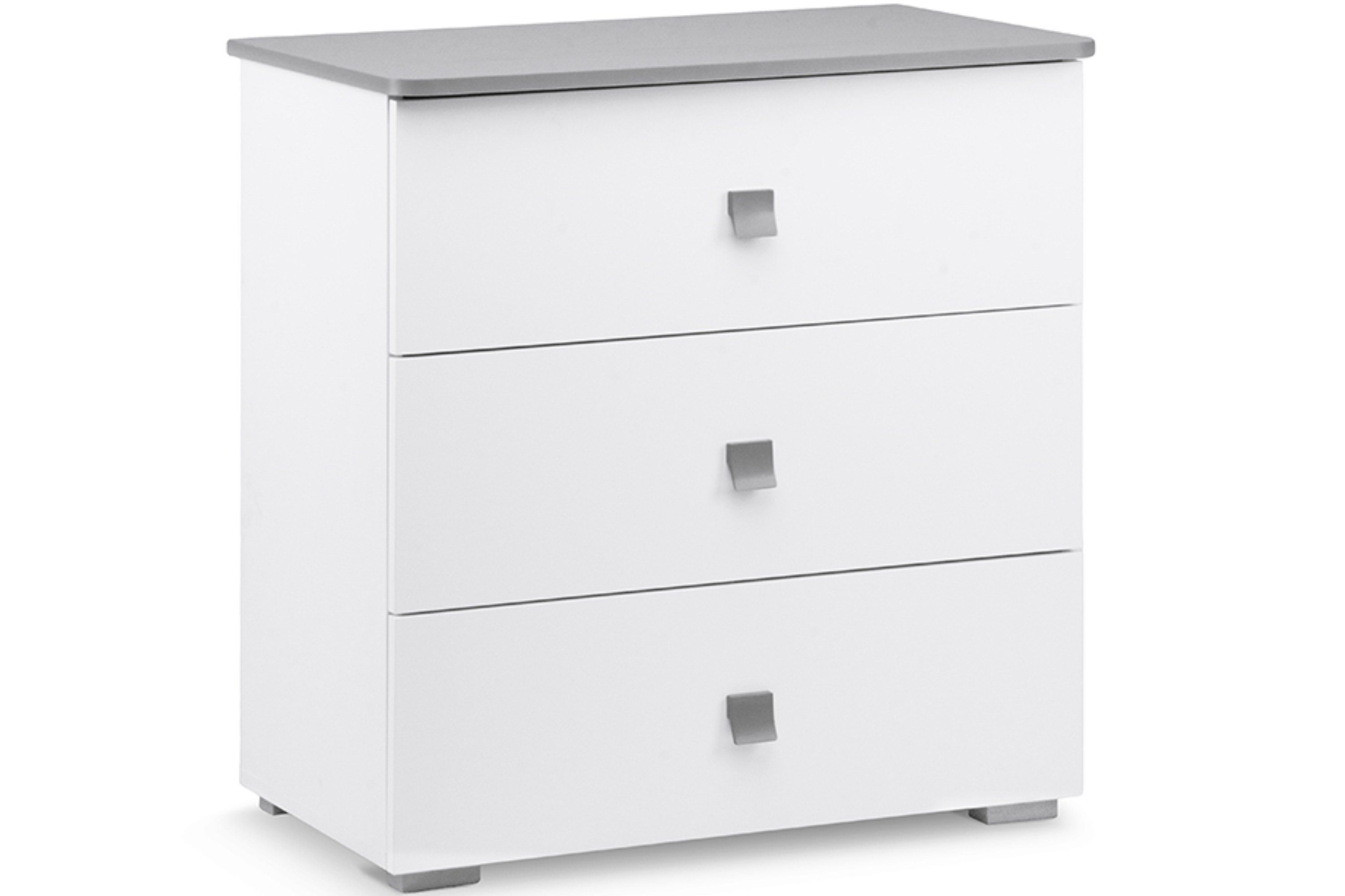 KONSIMO® Schubkastenkommode PABIS Kommode für Kinder, Kommode für Kinder, in Pastellfarben, funktionell und geräumig