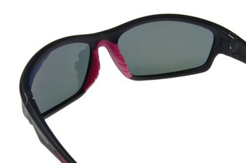 Gamswild Sportbrille UV400 Sportbrille Sonnenbrille Fahrradbrille Skibrille polarisierte, Gläser Damen Herren Modell WS6036 in blau, lila, grün