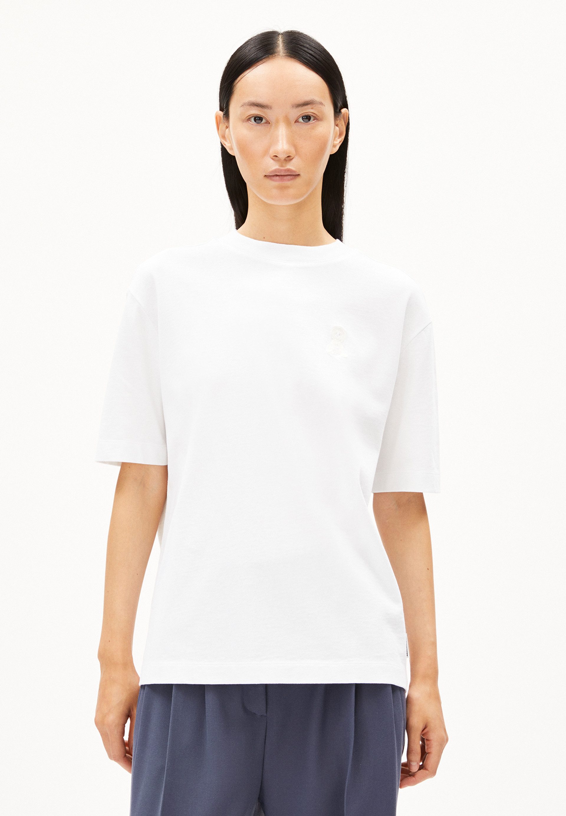 Armedangels T-Shirt ICONIC Å TARJAA (Loose Fit) Rundhalsausschnitt günstig online kaufen