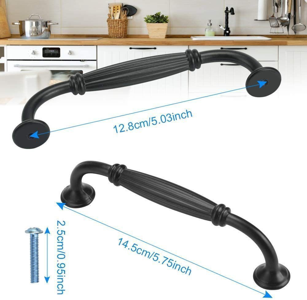 FELIXLEO Möbelgriff Möbelgriff Schublade Türgriff Aluminiumlegierung 128mm günstig online kaufen