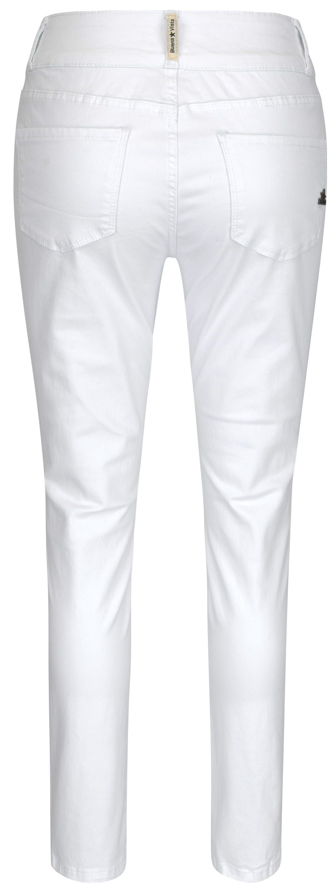 Buena BUENA white Twill 888 B5664 Stretch VISTA Stretch-Jeans Vista TUMMYLESS 502.032 -