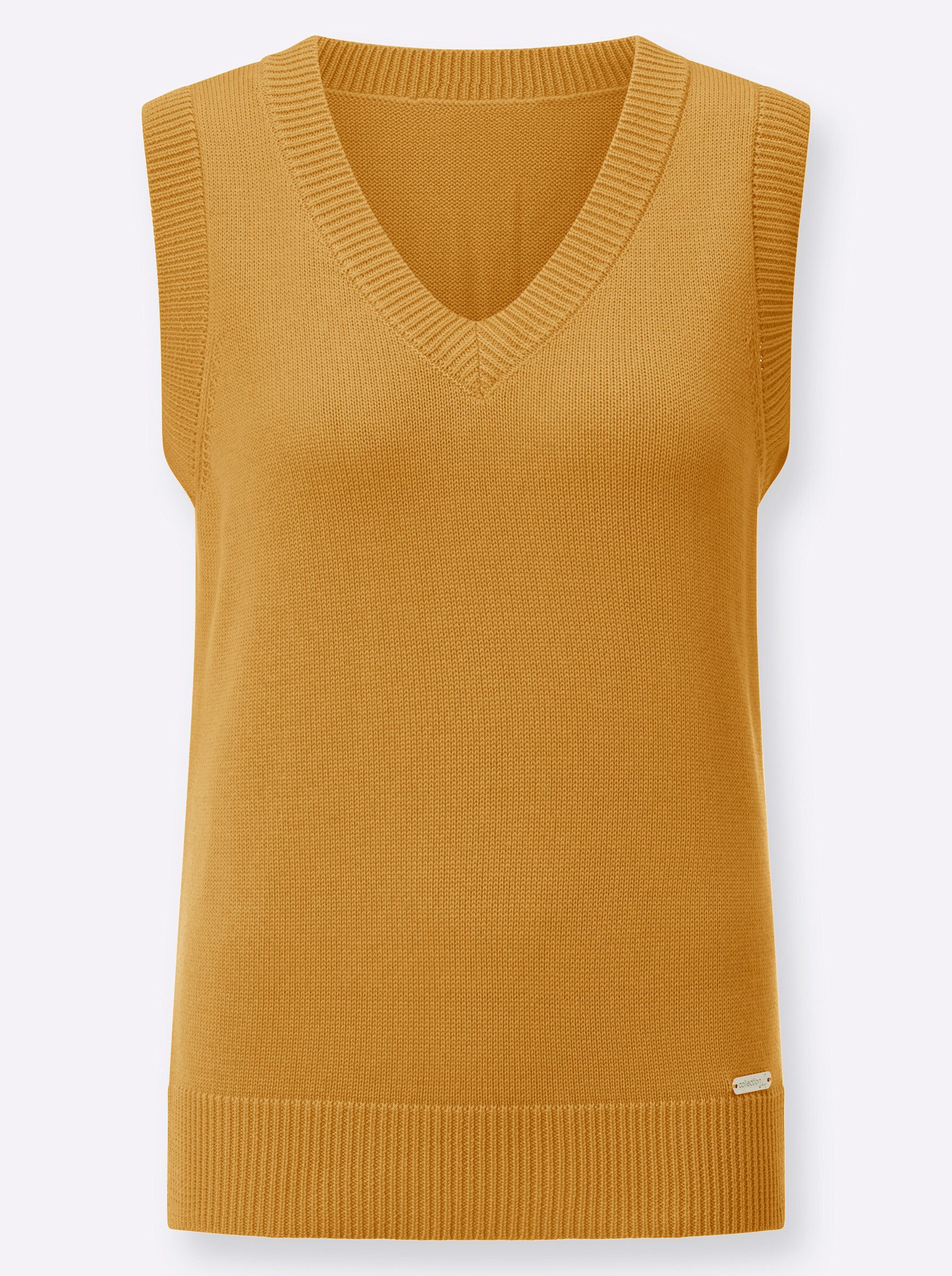 Witt Strickpullover Pullunder Ärmellos Jersey