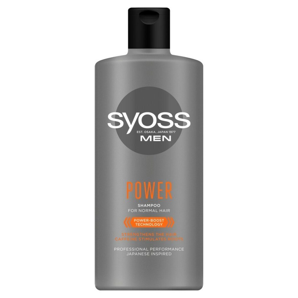 Syoss Haarshampoo Men Power Shampoo für normales Haar 440ml
