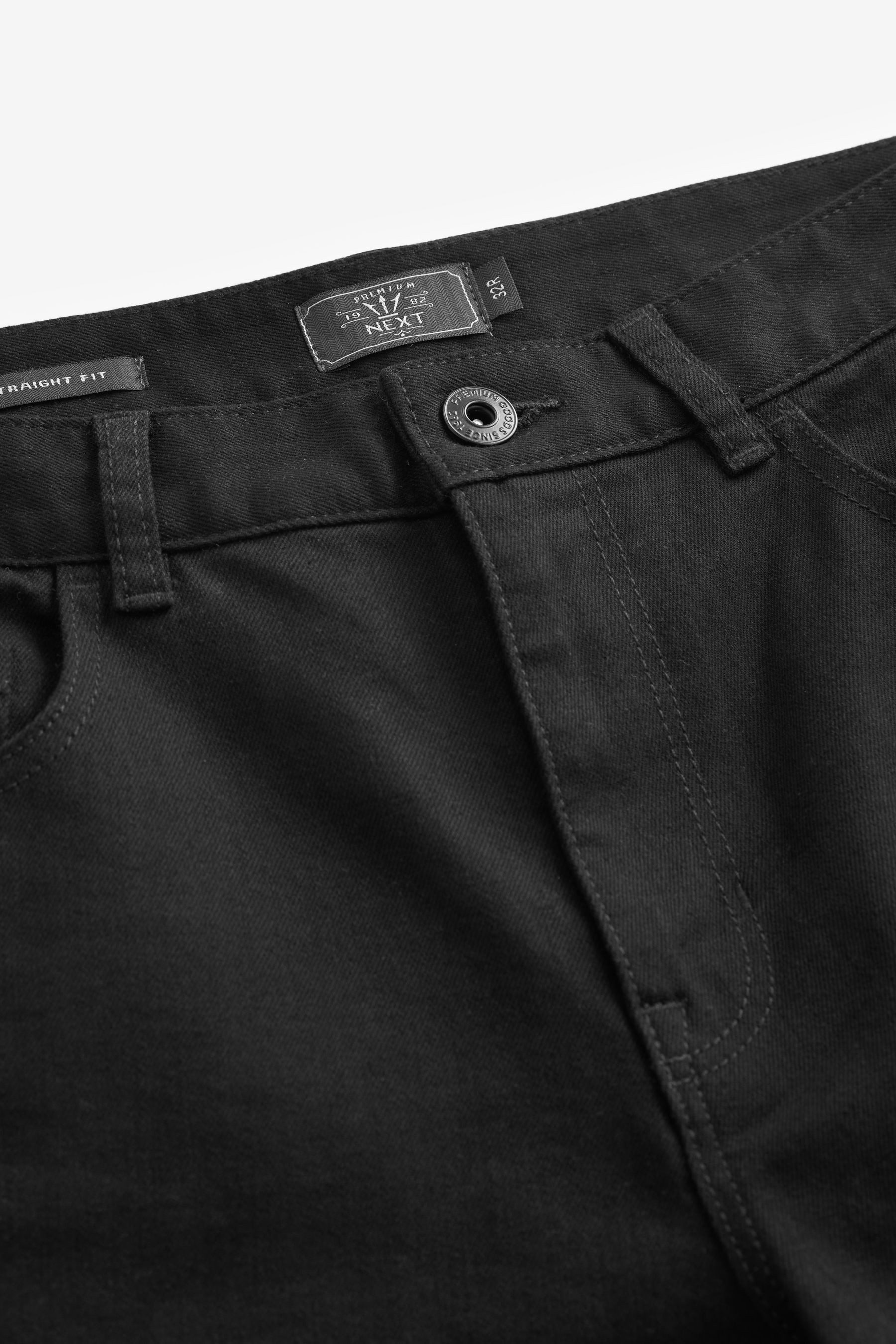 Next Straight-Jeans Straight-Fit Stretch-Jeans mit Gürtel (1-tlg)