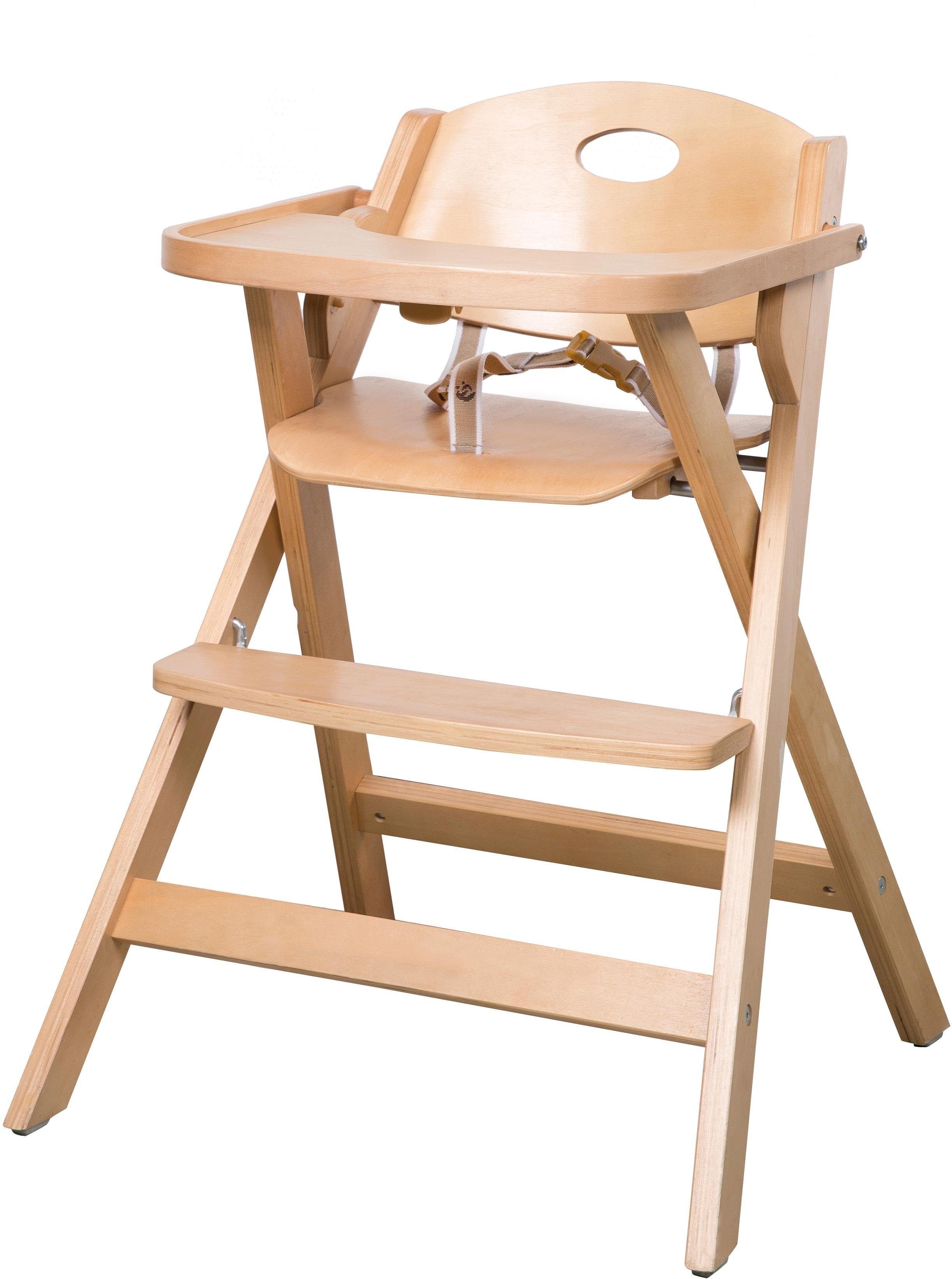 roba® Hochstuhl Klapphochstuhl, natur günstig online kaufen