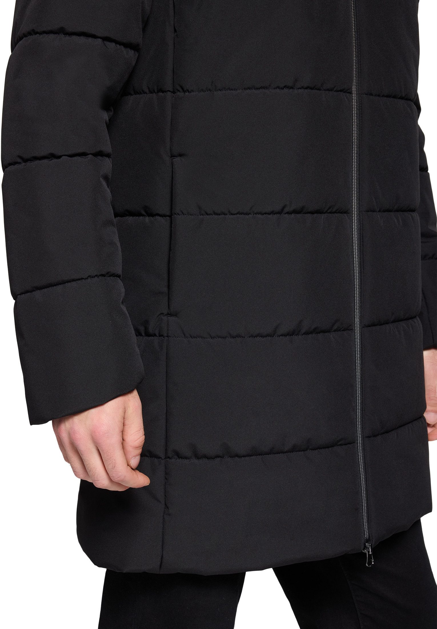 VOICE Outdoorjacke Herren Winterjacke Wintermantel mit Kapuze