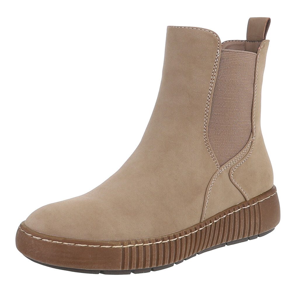 Ital-Design Chelsea-Boots mit elastischen Einsätzen für Damen Stiefelette ( günstig online kaufen