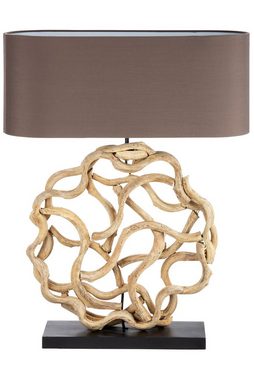 GILDE Tischleuchte GILDE Lampe Circle of Roots - naturfarben - H. 71cm x B. 55cm