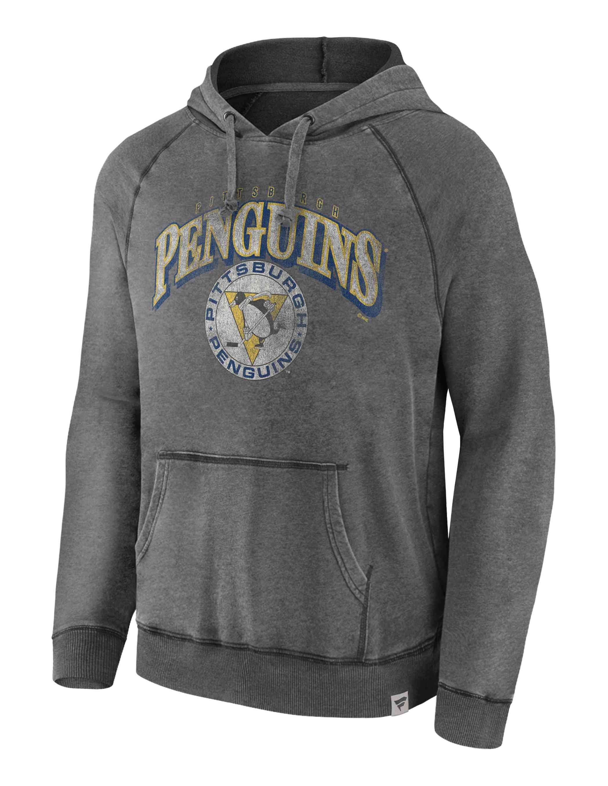 Fanatics Hoodie NHL Classics Penguins Washed Pullover Pittsburgh