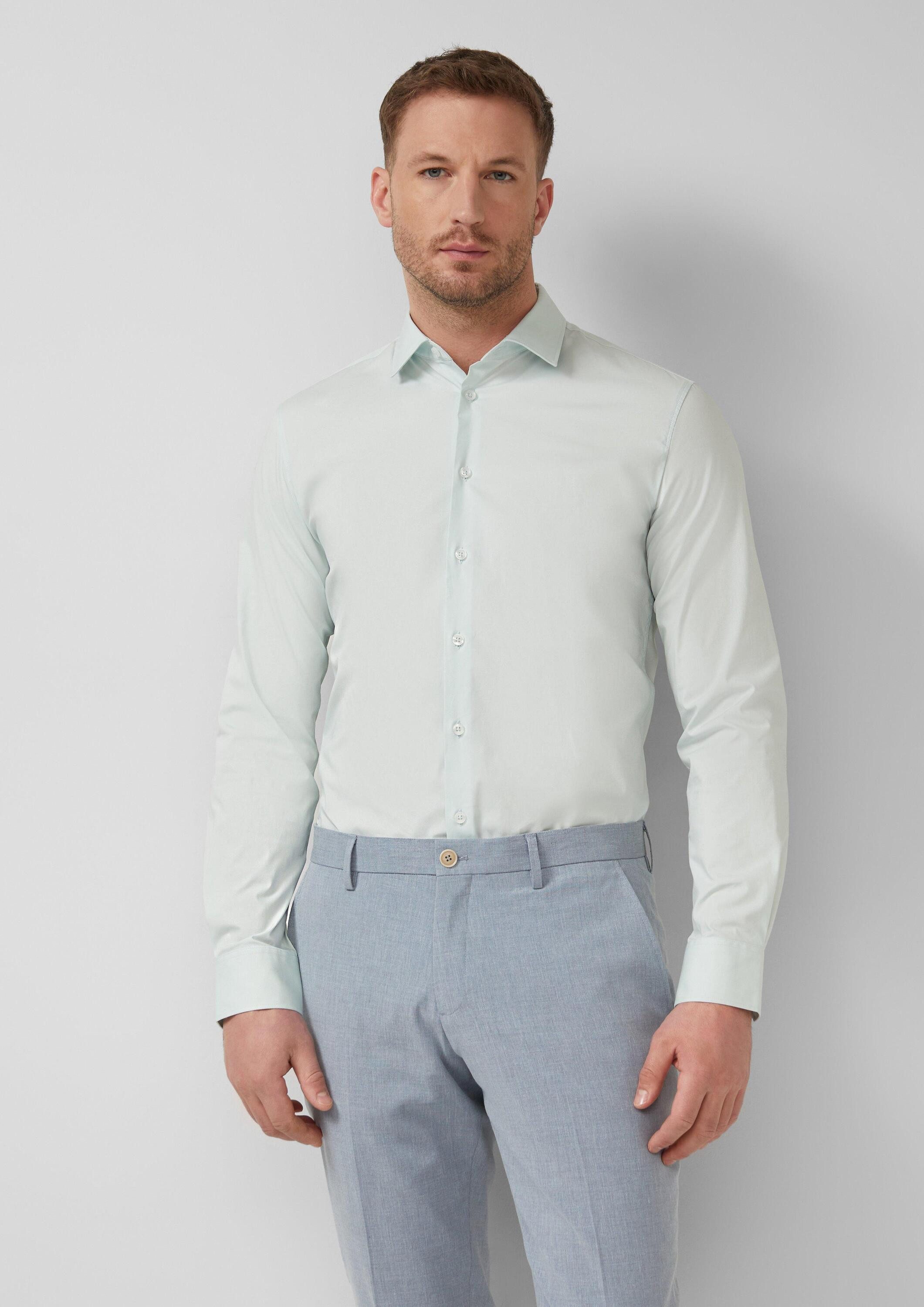 s.Oliver Langarmhemd Hemd Tailored Fit: Langarmhemd aus Comfortstretch