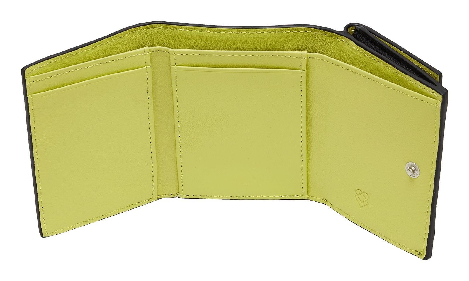 Liebeskind Berlin Geldbörse Classics Yellow Inside, mit RFID-Blocker Schutz