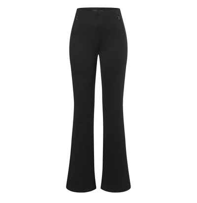 MAC Regular-fit-Jeans »BOOT zip Stretch Ribbon Damen Hose black Art.Nr. 0172L521300 09«