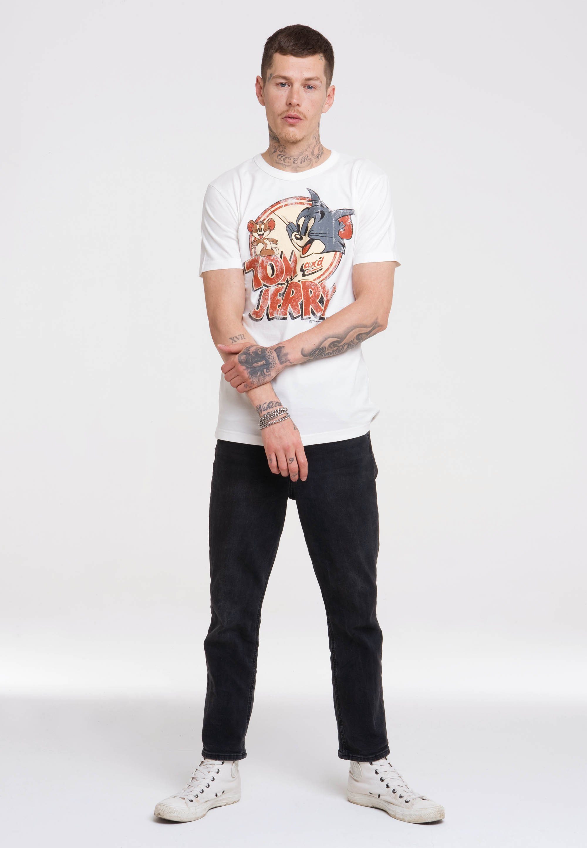 LOGOSHIRT T-Shirt Tom & Jerry mit günstig online kaufen