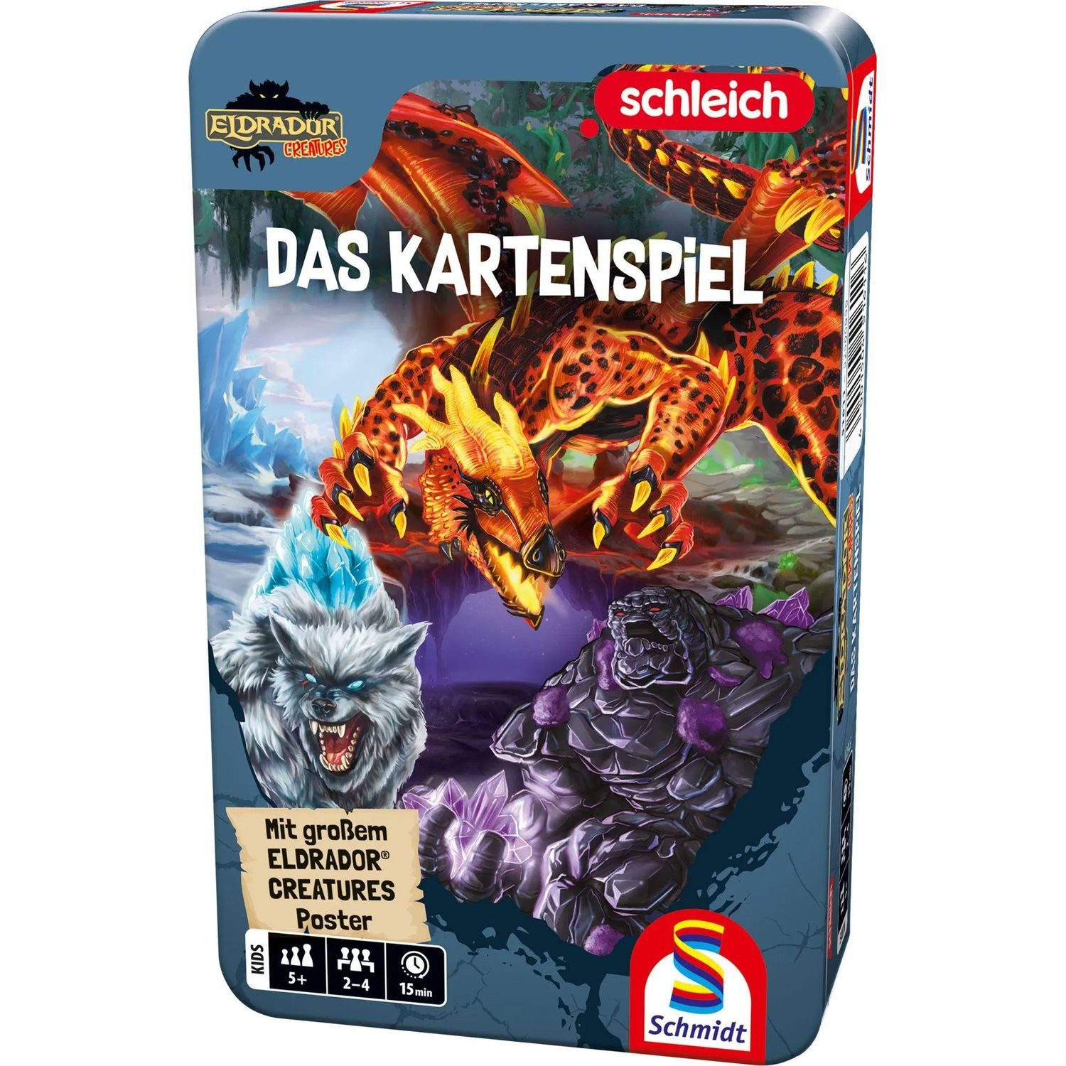 Schmidt Spiele Spiel Schleich, Eldrador, Das Kartenspiel