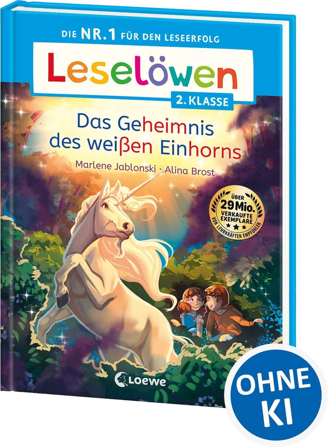 Leselöwen 2. Klasse - Das Geheimnis des weißen Einhorns / Marlene Jablonski