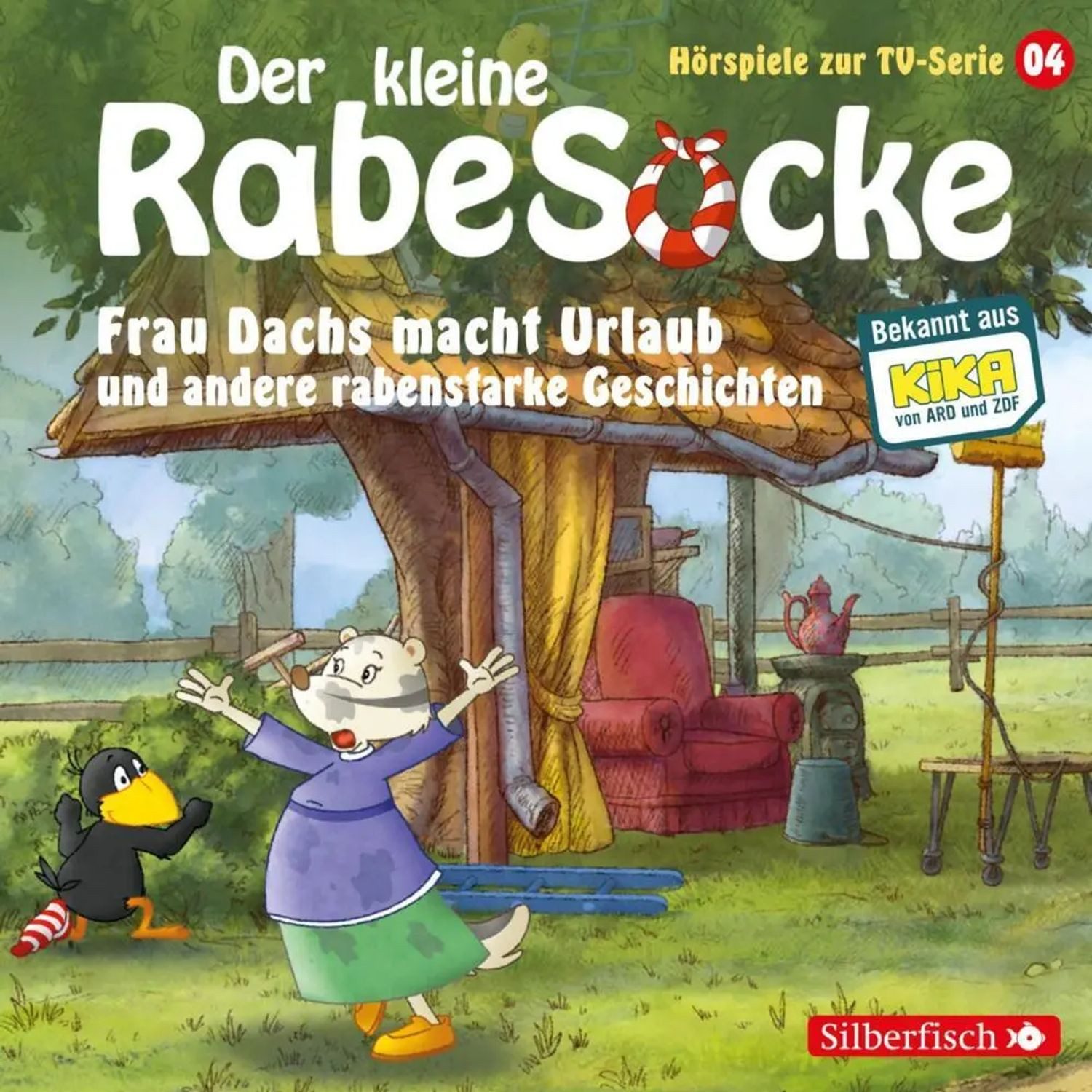 Silberfisch Verlag Hörspiel Frau Dachs macht Urlaub, Ein Tanzkleid für Frau Dachs, Rette sich,...