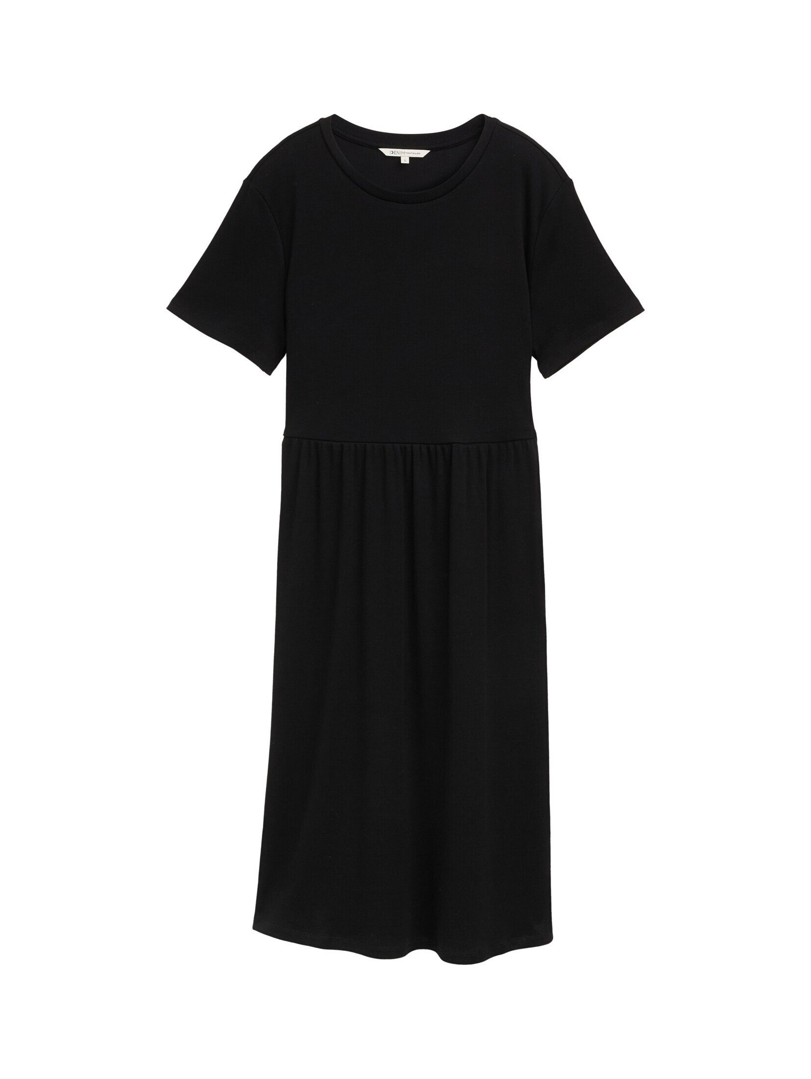 TOM TAILOR Denim Sommerkleid Jersey Midi-Kleid günstig online kaufen