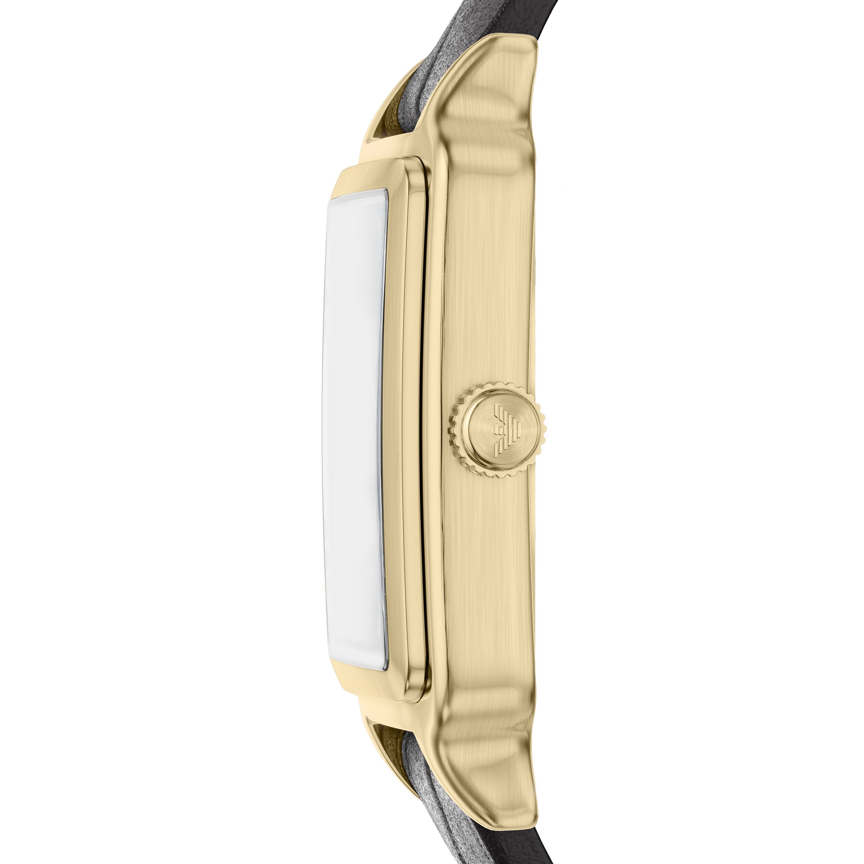 Emporio Armani Quarzuhr AR11757, Armbanduhr, Damenuhr, Herrenuhr, Lederarmband, analog, Tag