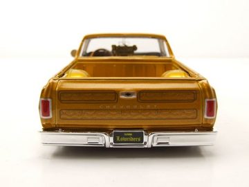 Maisto® Modellauto Chevrolet El Camino Lowrider 1965 gold Modellauto 1:24 Maisto, Maßstab 1:24