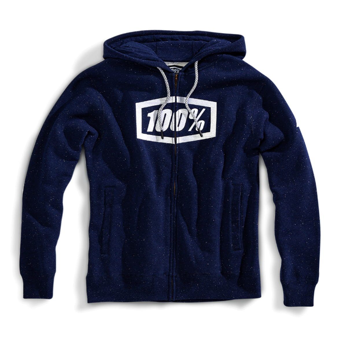 - Hoody S- 100% Syndicate full-zip Hoodies Blau (1-tlg) Kapuzenpullover 100%