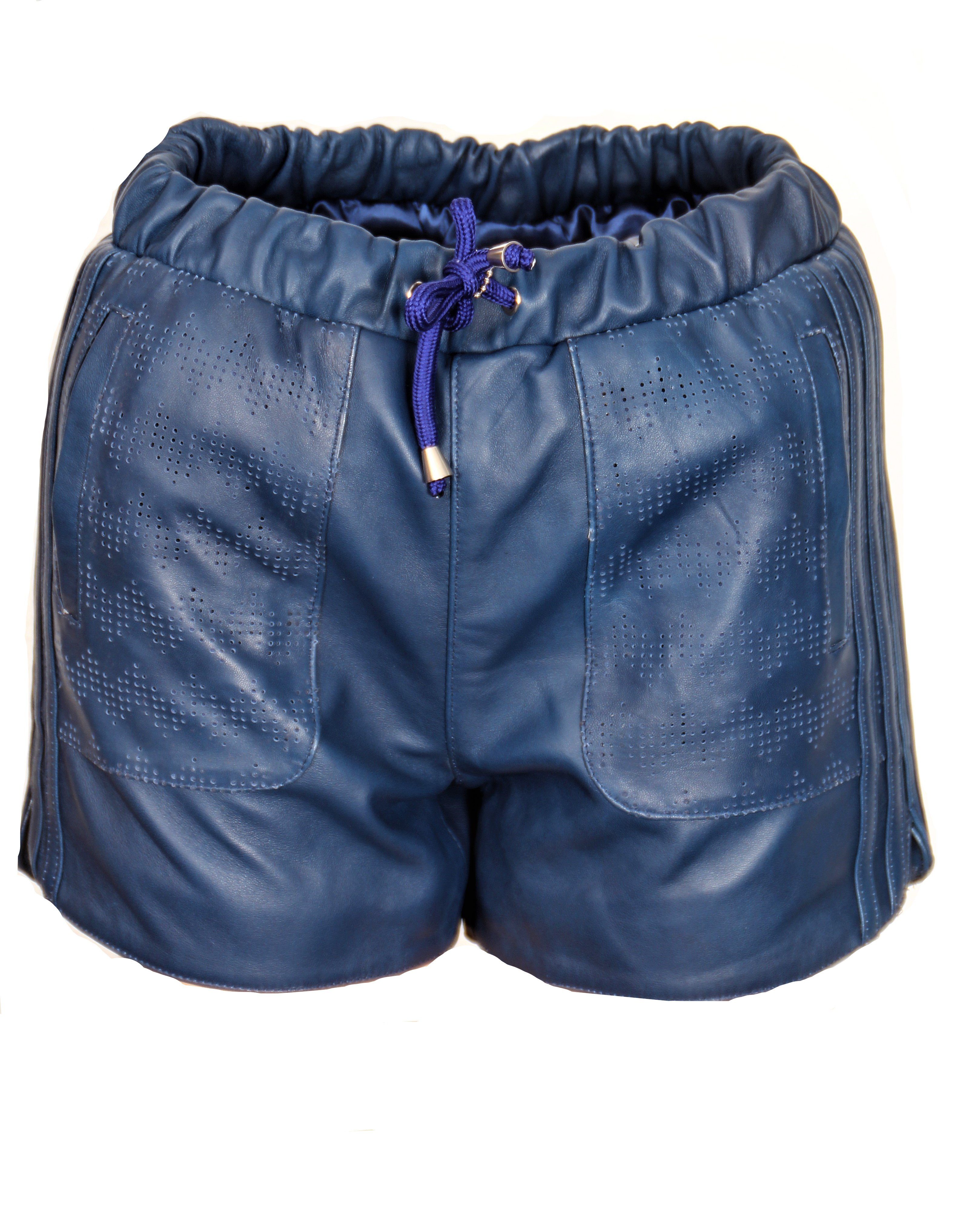 Be Noble Lederhose Yacht mit Kordelzug