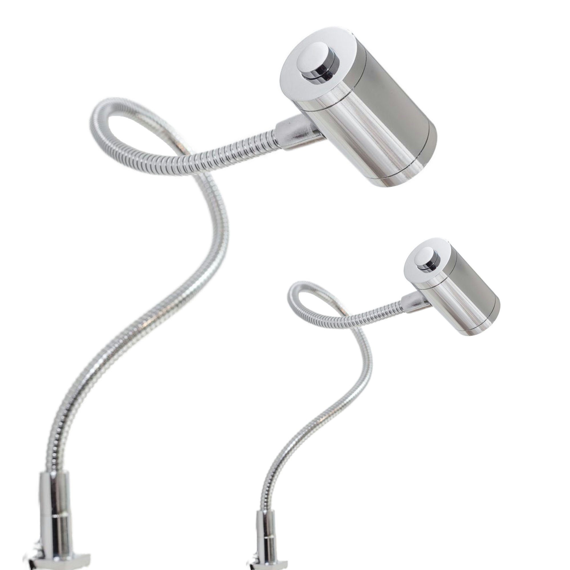 kalb Bettleuchte 3W LED Leseleuchte Nachttischlampe Bettlampe Leselampe ver günstig online kaufen