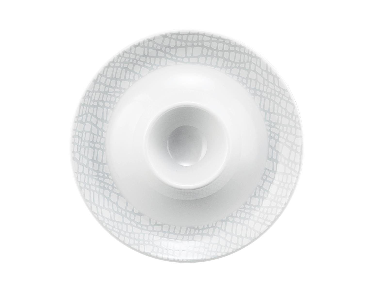 Seltmann Weiden Eierbecher Seltmann Weiden L Fashion elegant grey Eierbecher mit Ablage