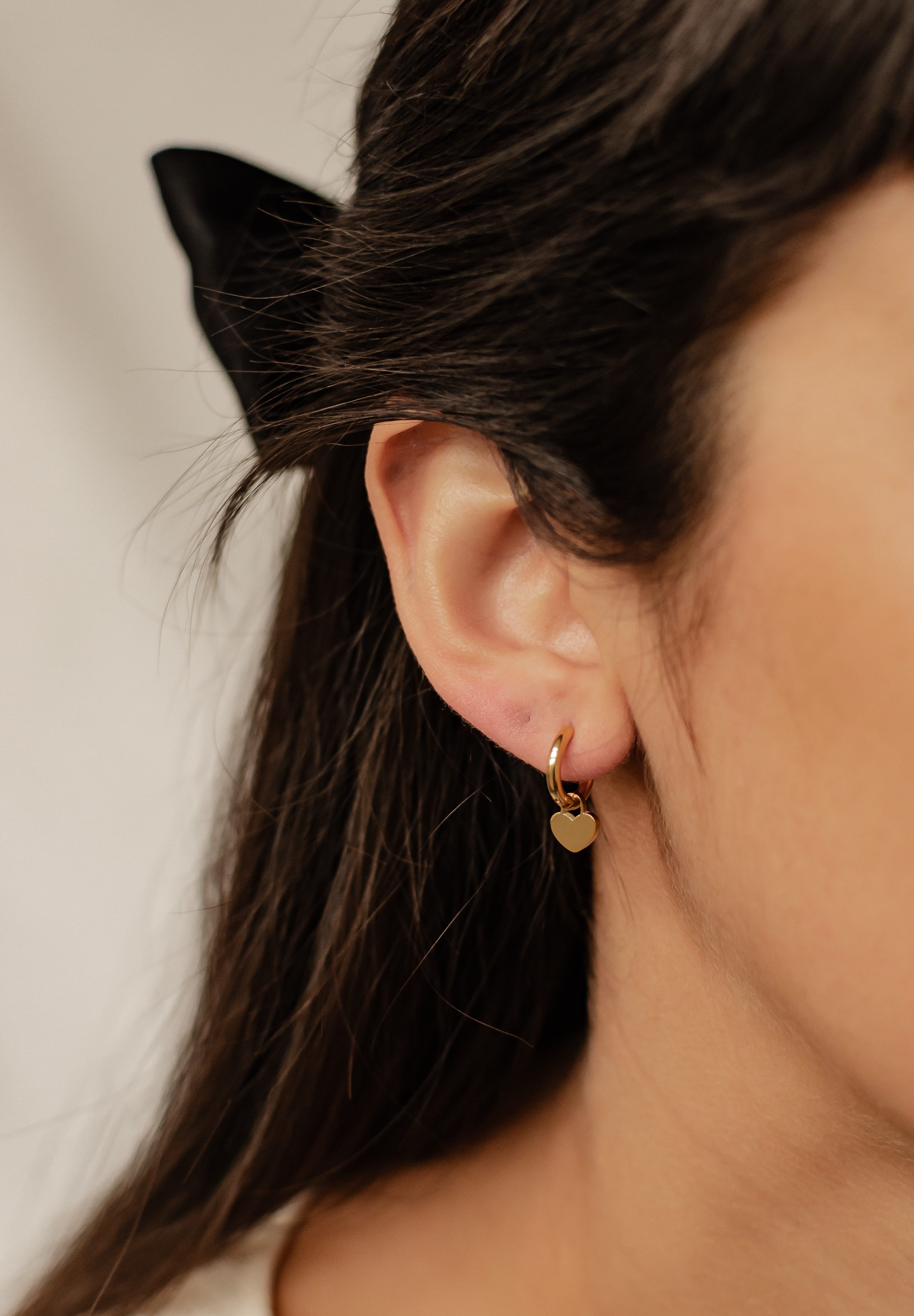 Hey Happiness Paar Creolen Herzen Liebe für Damen, Romantische Edelstahl Oh günstig online kaufen